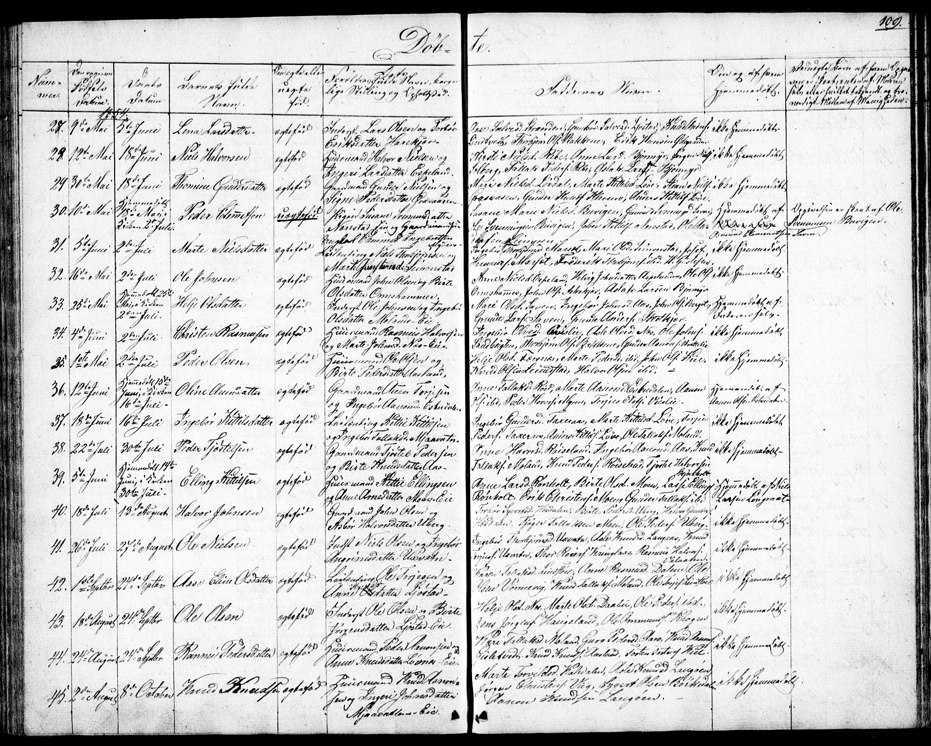 Gjerstad sokneprestkontor, AV/SAK-1111-0014/F/Fb/Fbb/L0002: Parish register (copy) no. B 2, 1831-1862, p. 109