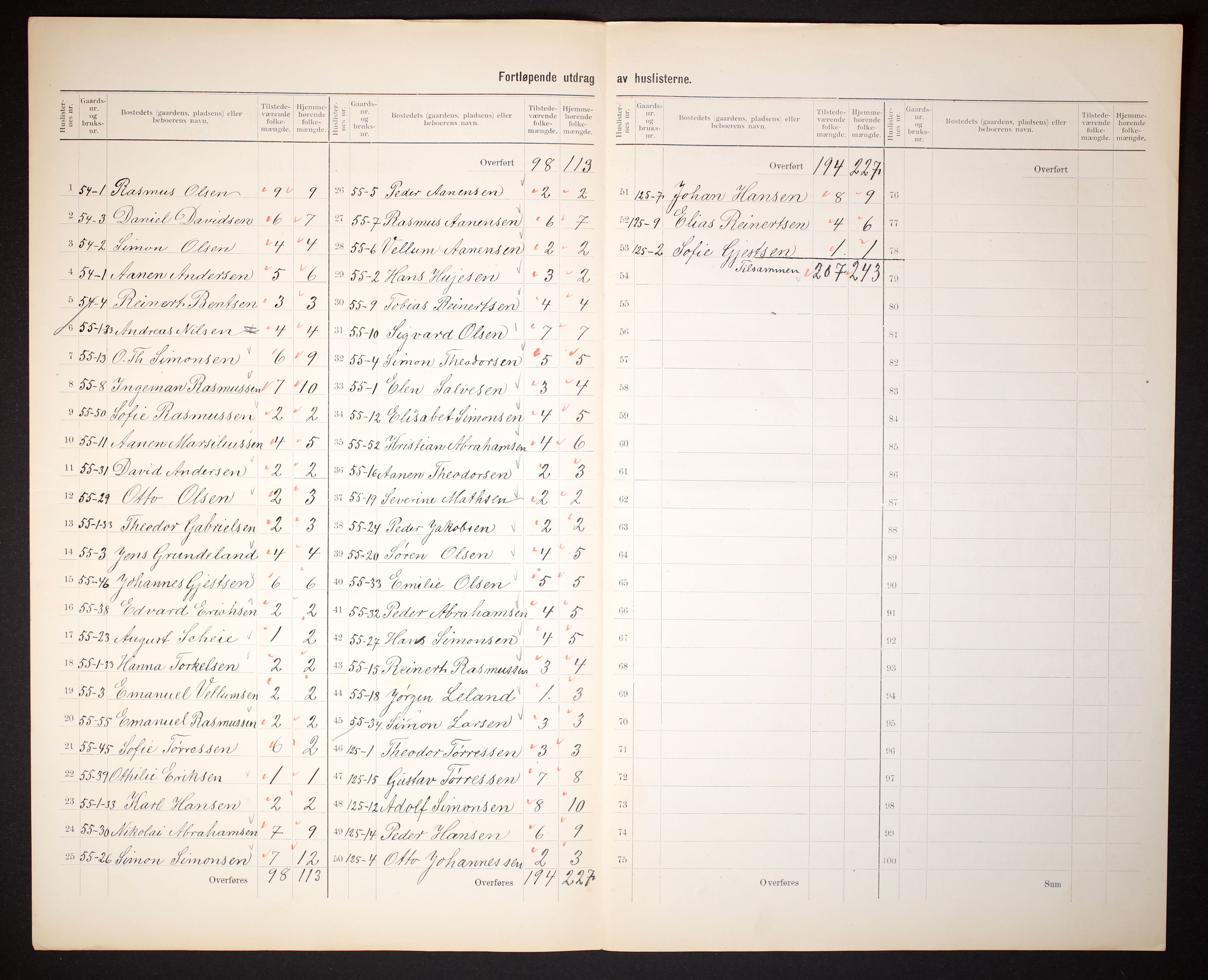 RA, 1910 census for Sør-Audnedal, 1910, p. 11