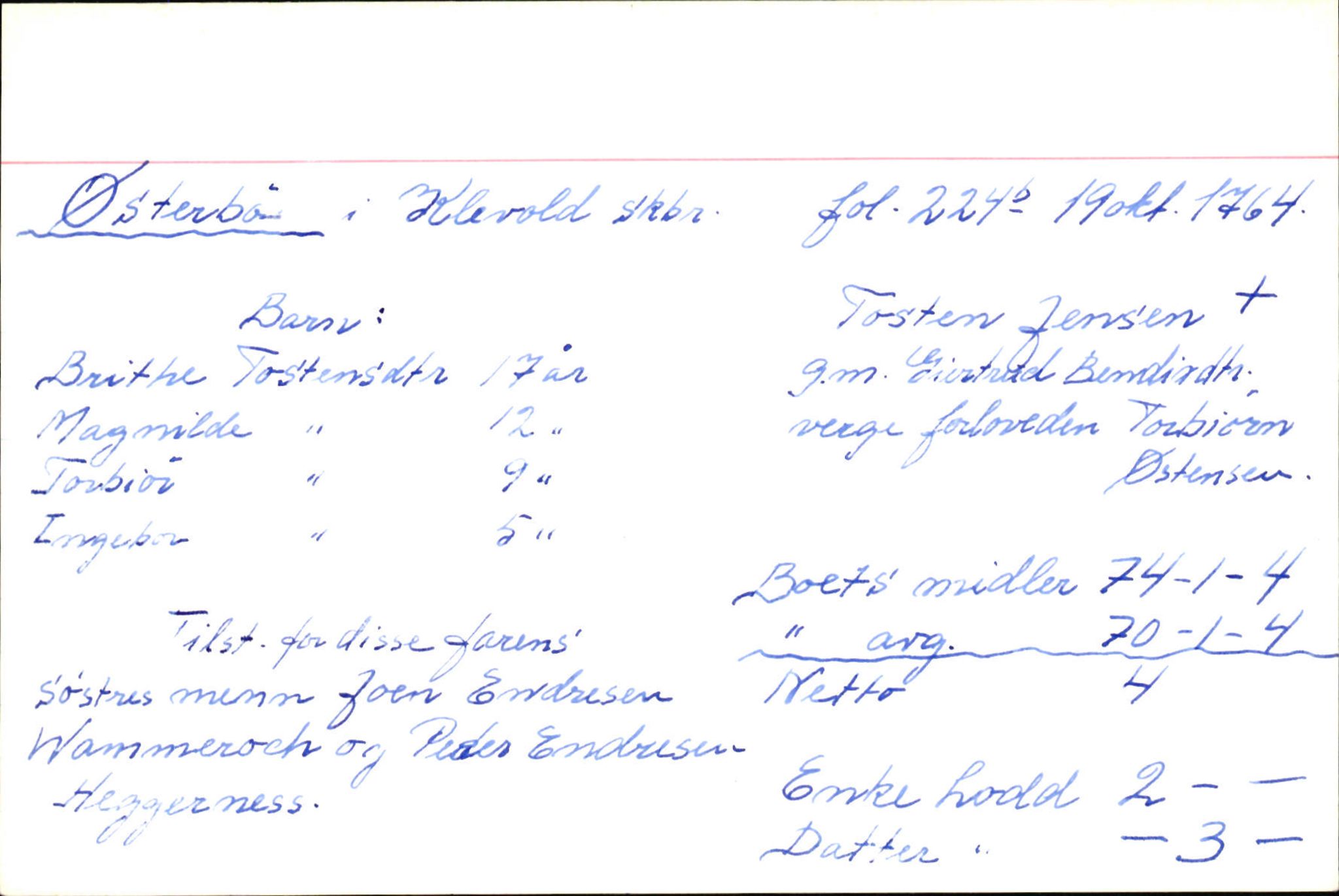 Skiftekort ved Statsarkivet i Bergen, SAB/SKIFTEKORT/006/L0005: Skifteprotokoll nr. 8, 1763-1772, p. 243