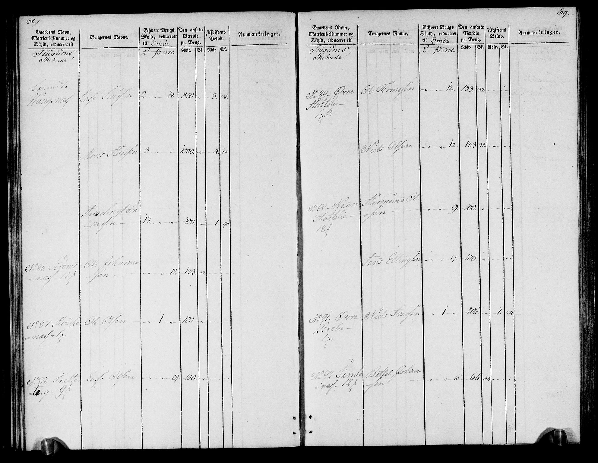 Rentekammeret inntil 1814, Realistisk ordnet avdeling, AV/RA-EA-4070/N/Ne/Nea/L0118: Ytre og Indre Sogn fogderi. Oppebørselsregister, 1803-1804, p. 38