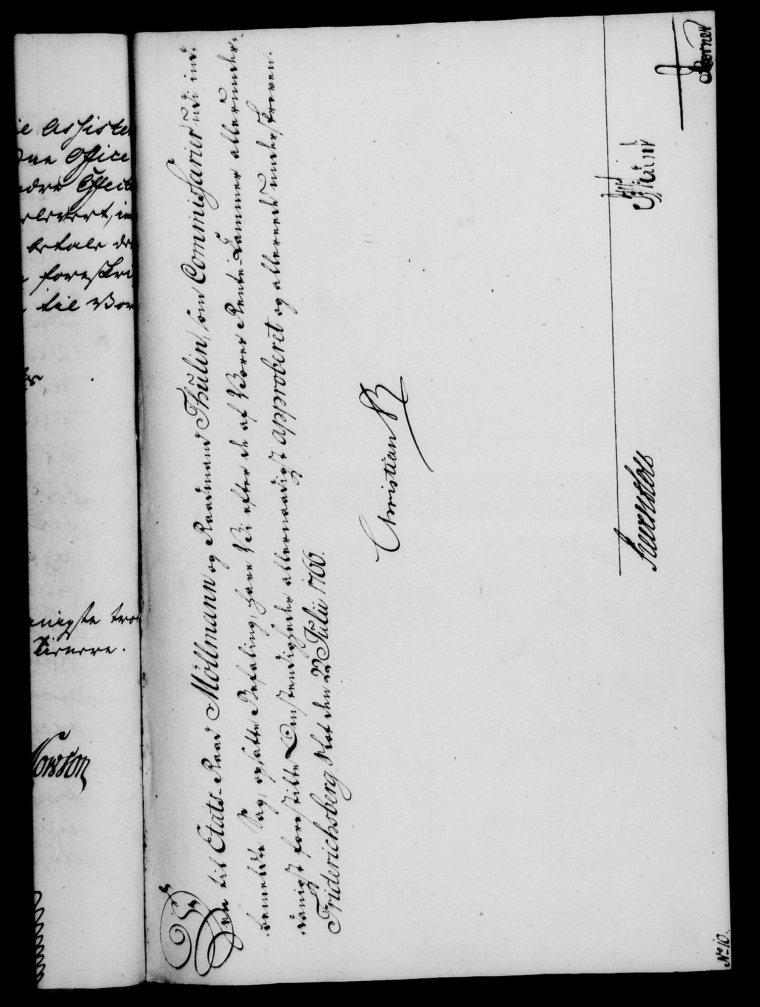 Rentekammeret, Kammerkanselliet, RA/EA-3111/G/Gf/Gfa/L0048: Norsk relasjons- og resolusjonsprotokoll (merket RK 52.48), 1766, p. 285