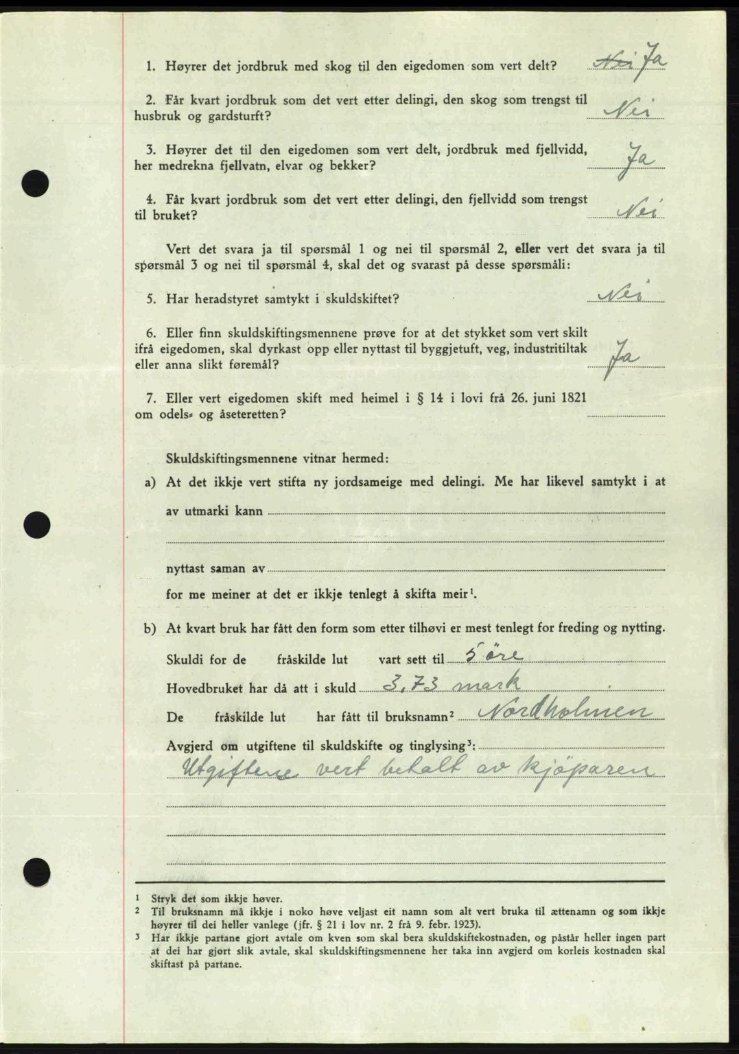 Romsdal sorenskriveri, AV/SAT-A-4149/1/2/2C: Mortgage book no. A28, 1948-1949, Diary no: : 163/1949