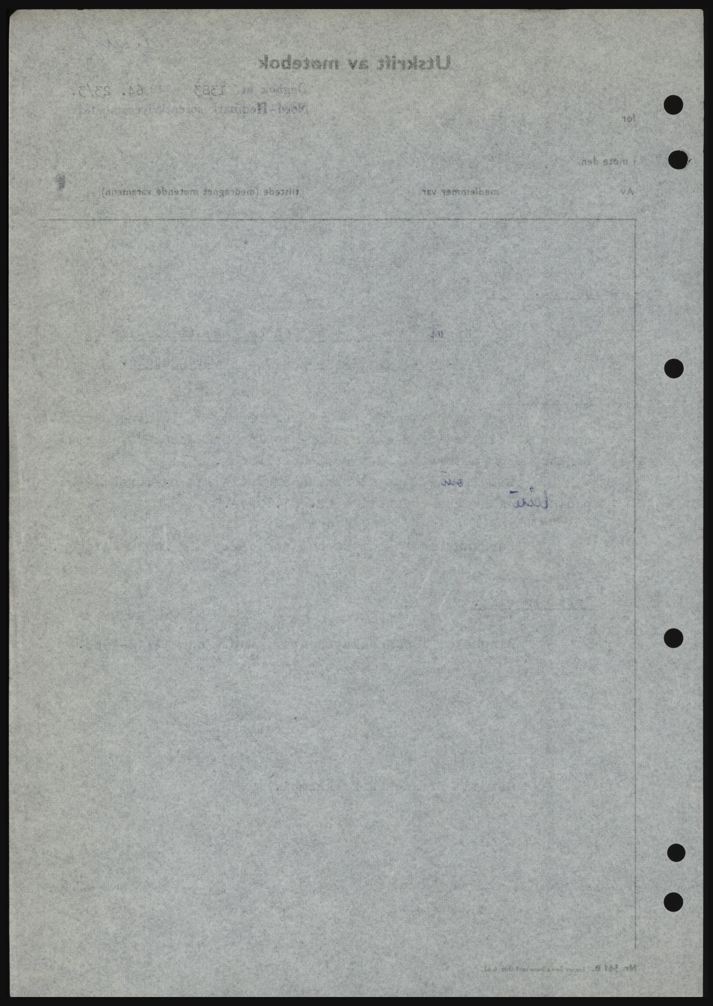 Nord-Hedmark sorenskriveri, SAH/TING-012/H/Hc/L0019: Mortgage book no. 19, 1963-1964, Diary no: : 1383/1964