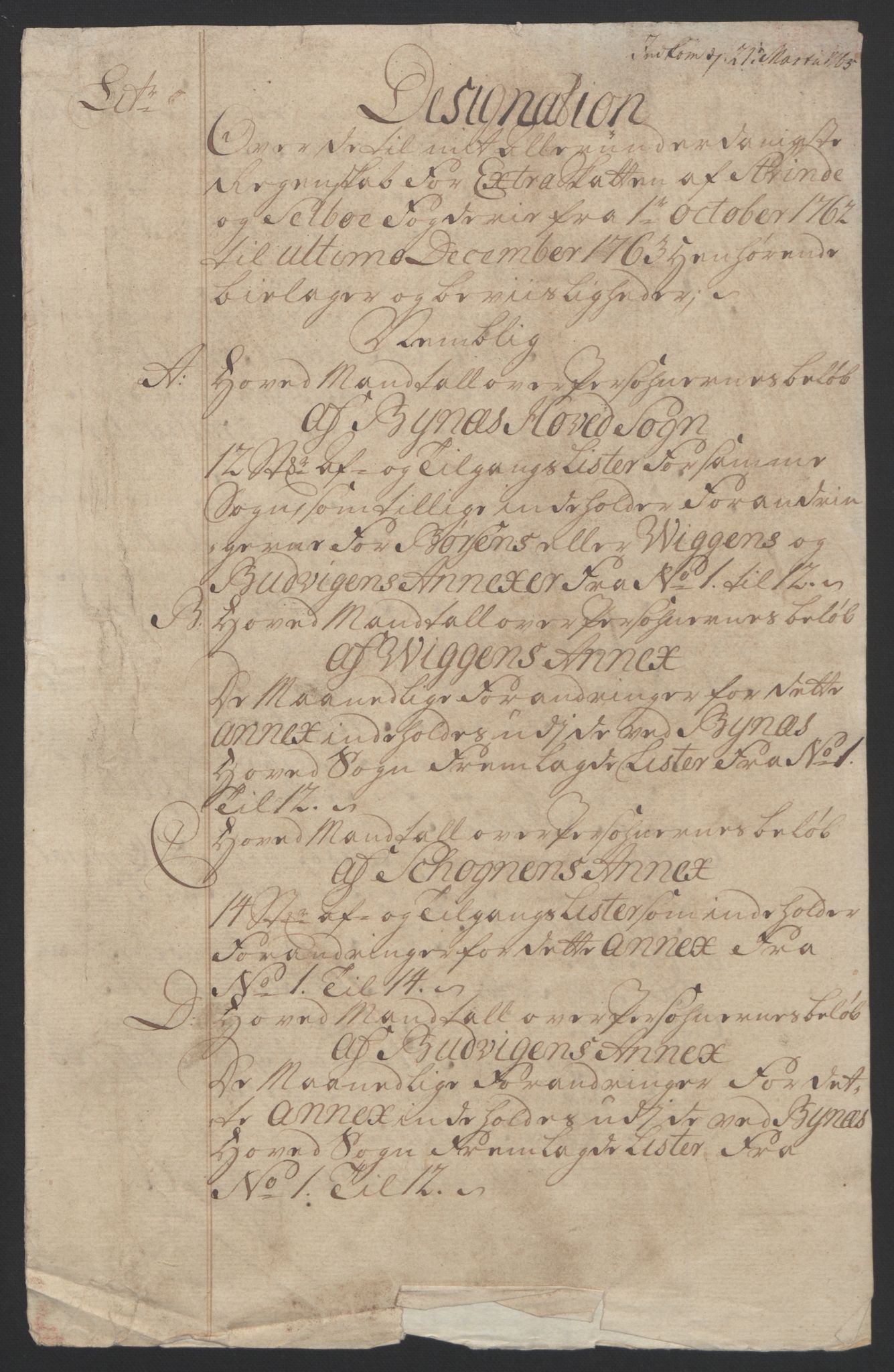 Rentekammeret inntil 1814, Reviderte regnskaper, Fogderegnskap, RA/EA-4092/R61/L4180: Ekstraskatten Strinda og Selbu, 1762-1767, p. 20