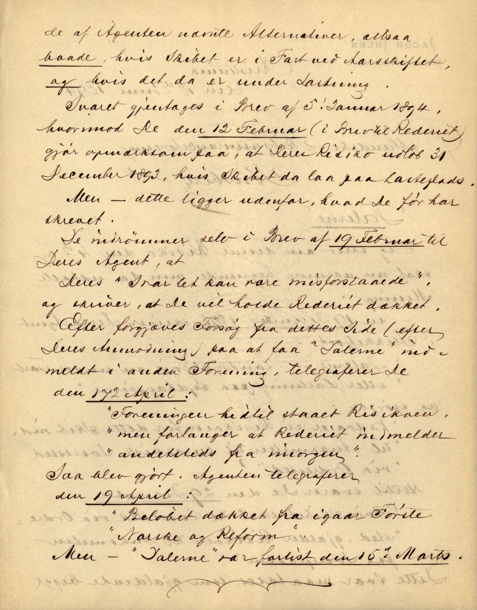 Pa 63 - Østlandske skibsassuranceforening, VEMU/A-1079/G/Ga/L0030/0008: Havaridokumenter / Skjoldmoen, Dalerne, Union, 1894, p. 124