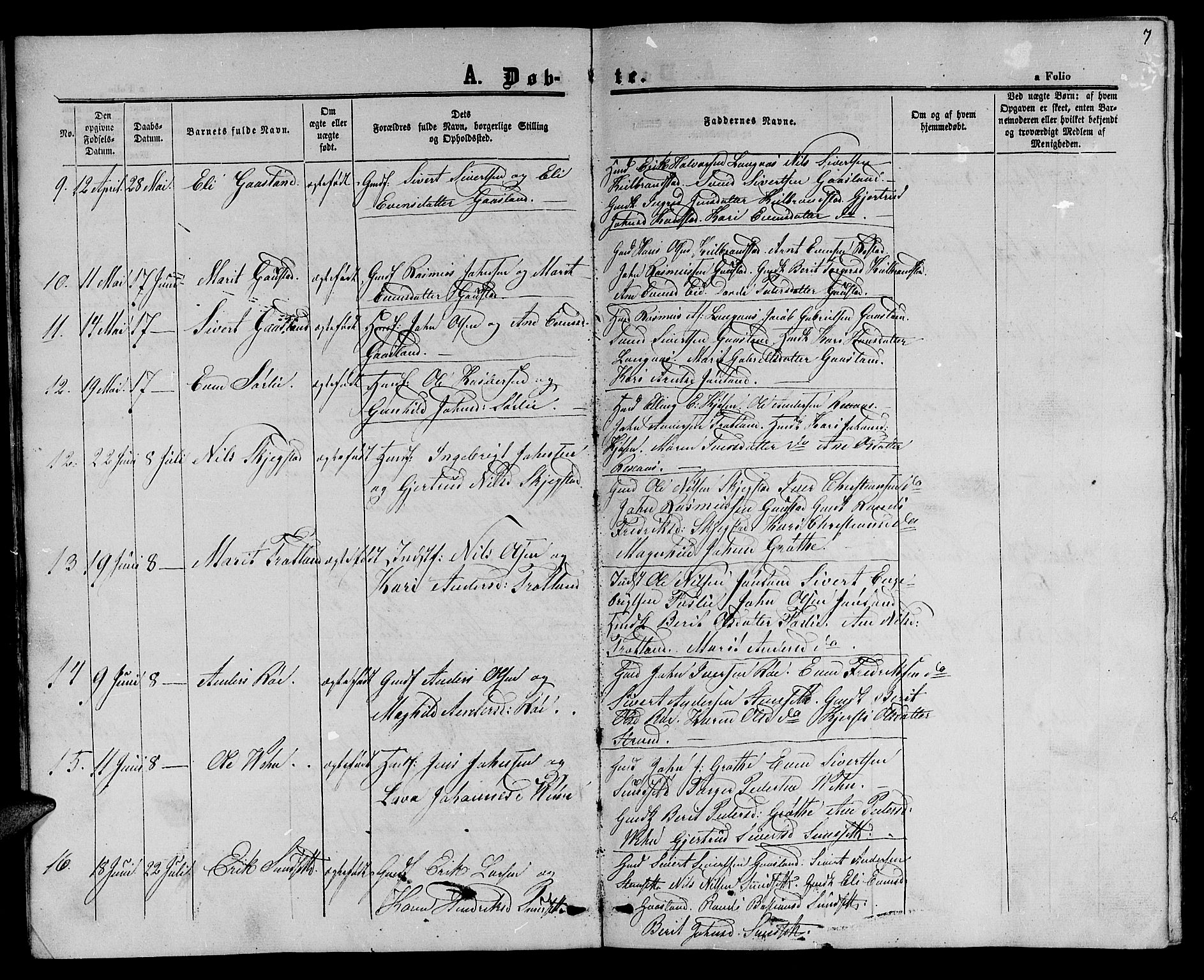 Ministerialprotokoller, klokkerbøker og fødselsregistre - Sør-Trøndelag, SAT/A-1456/694/L1131: Parish register (copy) no. 694C03, 1858-1886, p. 7