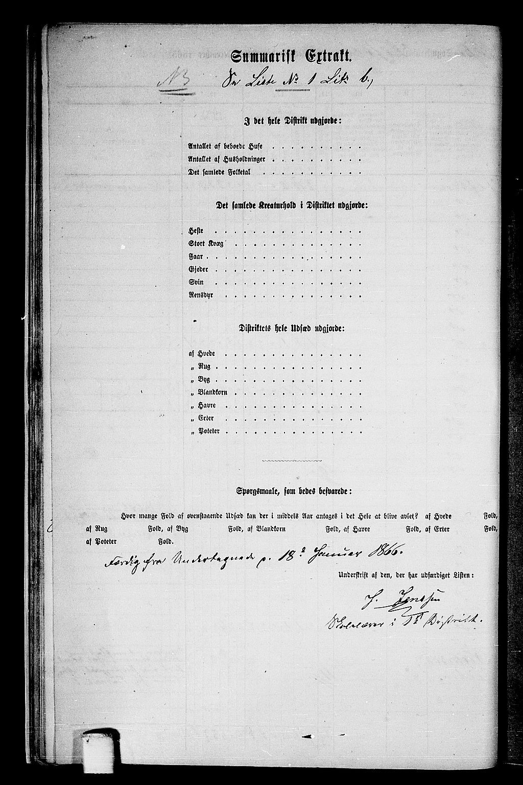 RA, 1865 census for Vefsn, 1865, p. 26