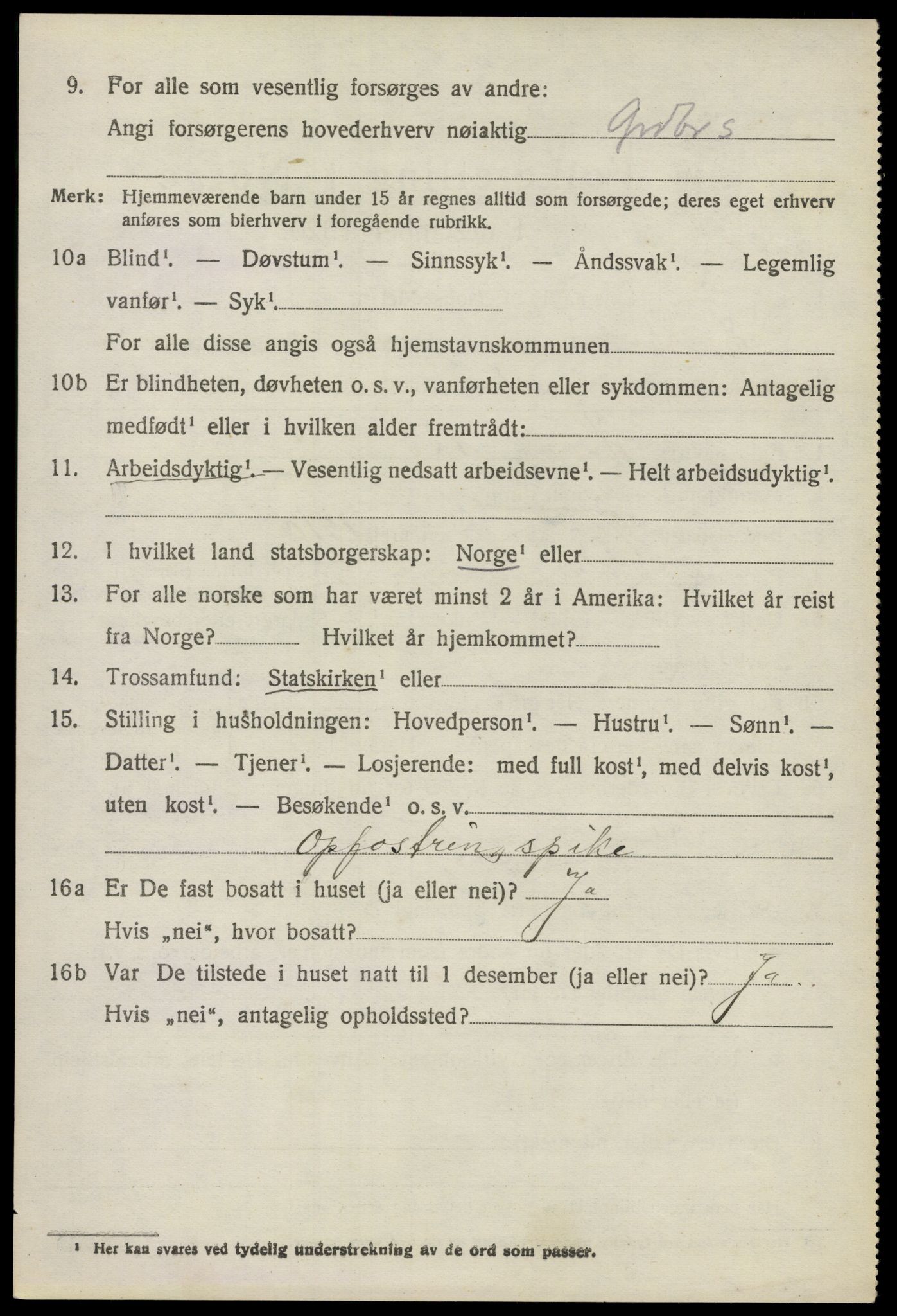 SAO, 1920 census for Enebakk, 1920, p. 2754