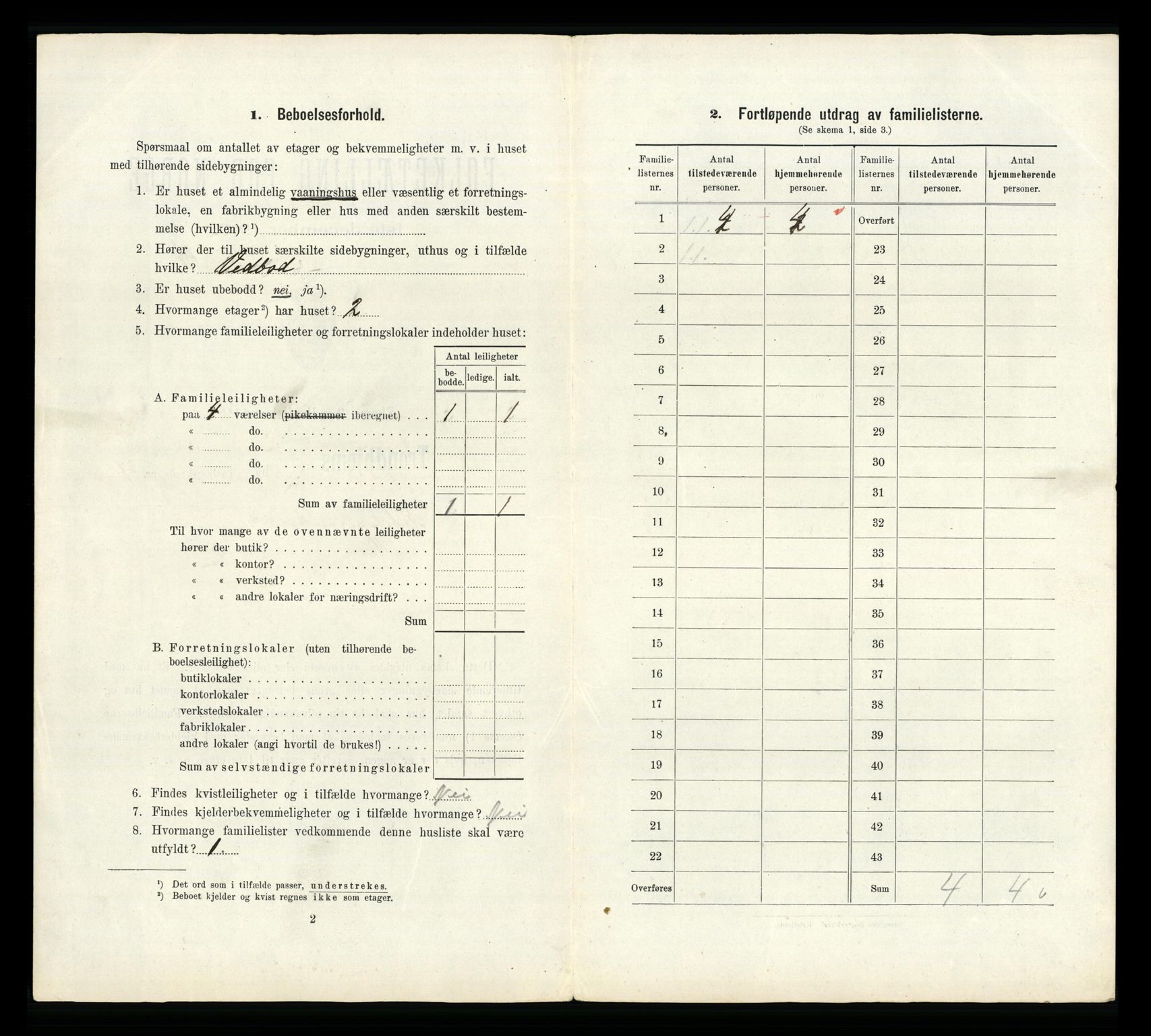 RA, 1910 census for Trondheim, 1910, p. 10112