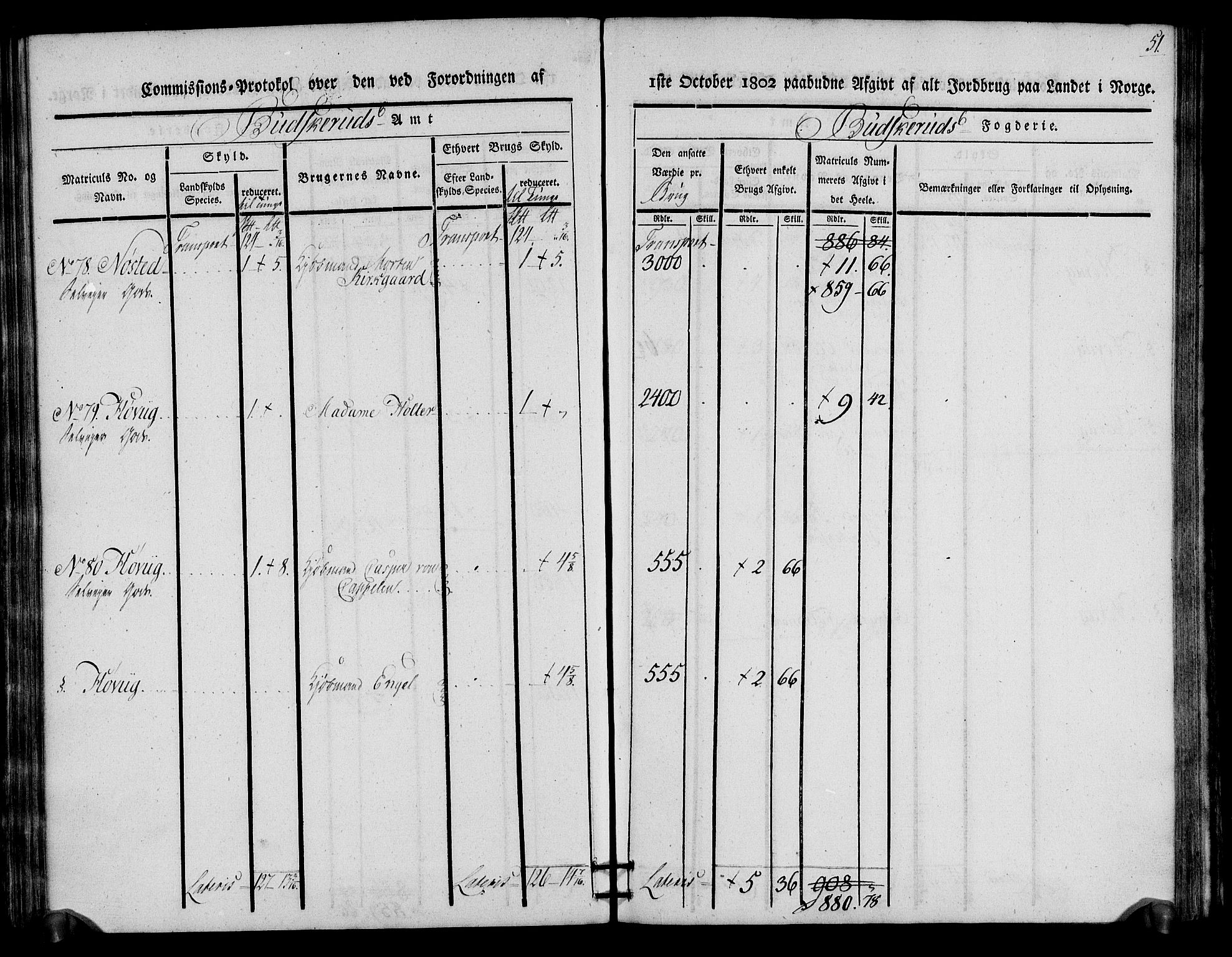 Rentekammeret inntil 1814, Realistisk ordnet avdeling, AV/RA-EA-4070/N/Ne/Nea/L0064: Buskerud fogderi. Kommisjonsprotokoll for Lier prestegjeld, 1803, p. 52