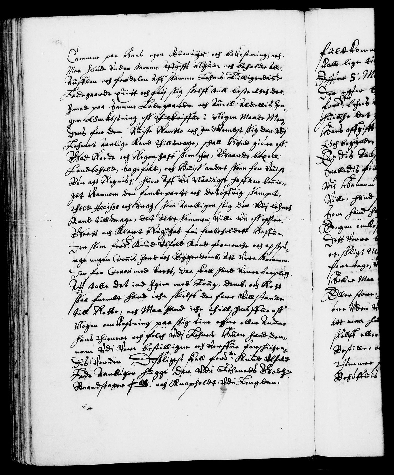 Danske Kanselli 1572-1799, RA/EA-3023/F/Fc/Fca/Fcaa/L0006: Norske registre (mikrofilm), 1637-1642, p. 186b