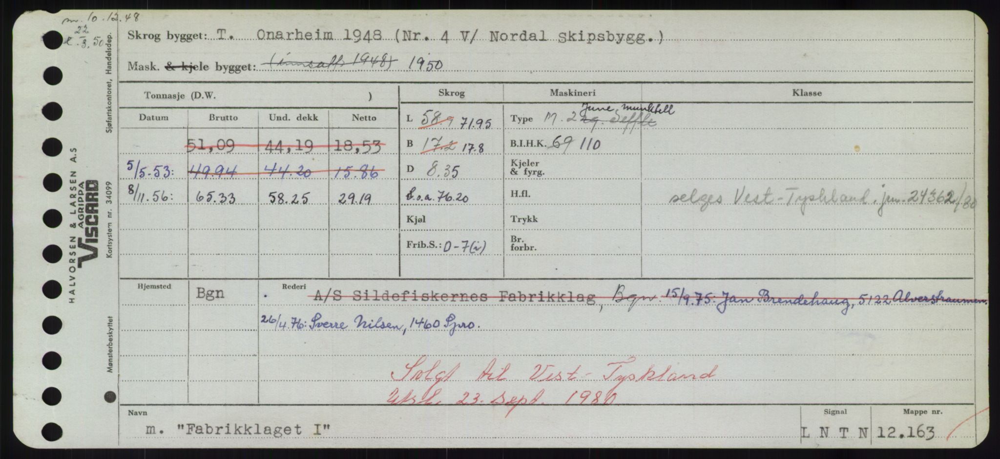 Sjøfartsdirektoratet med forløpere, Skipsmålingen, AV/RA-S-1627/H/Hd/L0010: Fartøy, F-Fjø, p. 29