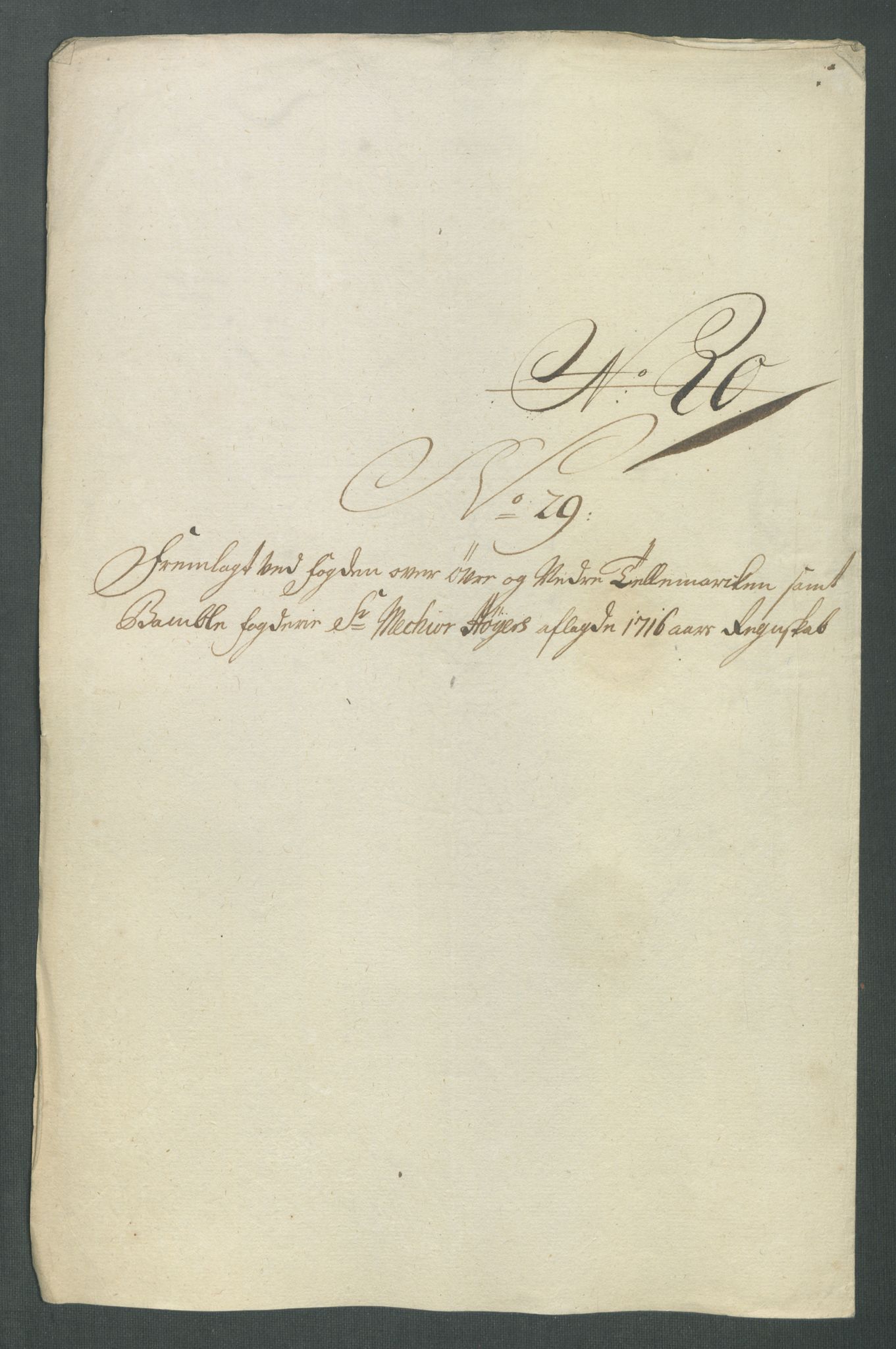 Rentekammeret inntil 1814, Reviderte regnskaper, Fogderegnskap, RA/EA-4092/R36/L2128: Fogderegnskap Øvre og Nedre Telemark og Bamble, 1716, p. 323