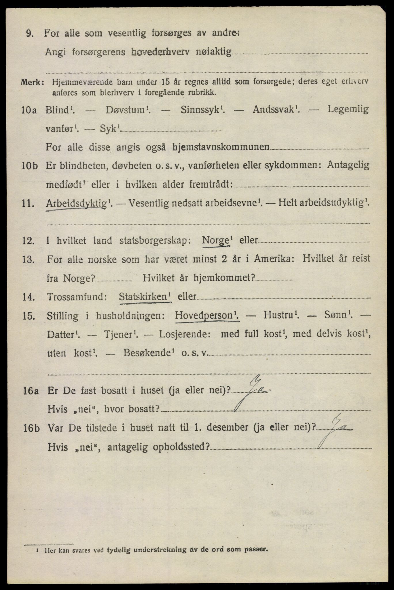 SAO, 1920 census for Våler, 1920, p. 2053