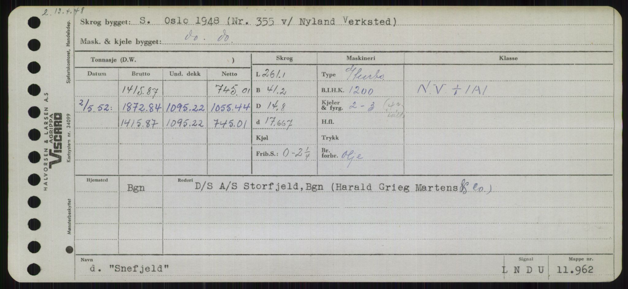 Sjøfartsdirektoratet med forløpere, Skipsmålingen, AV/RA-S-1627/H/Hb/L0004: Fartøy, O-S, p. 383