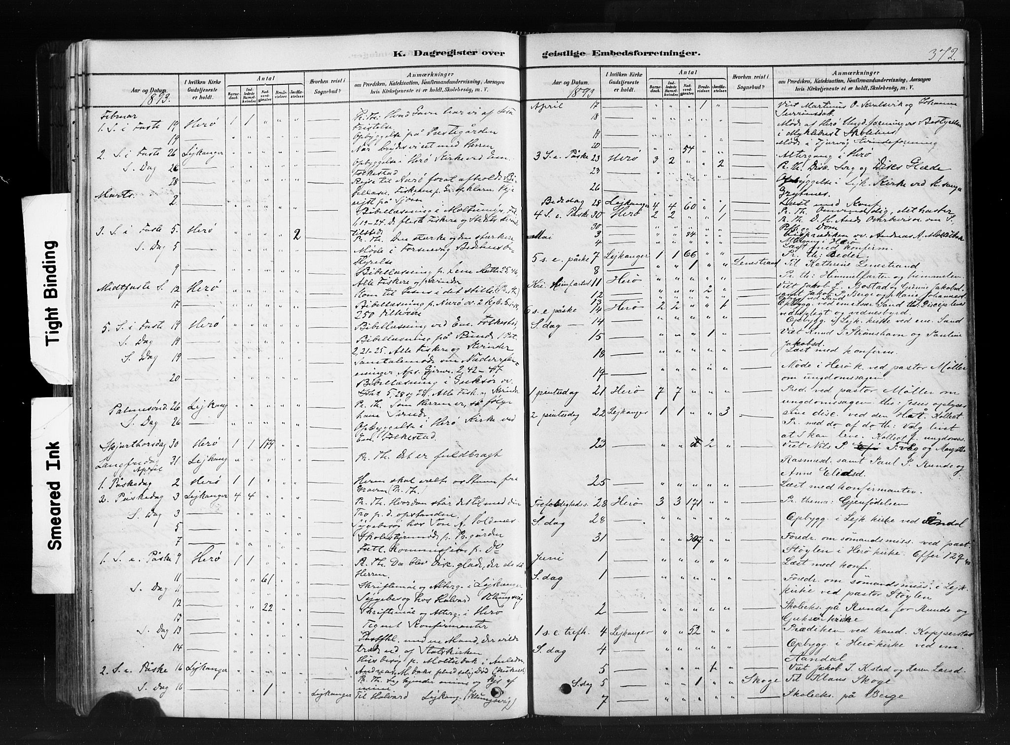 Ministerialprotokoller, klokkerbøker og fødselsregistre - Møre og Romsdal, AV/SAT-A-1454/507/L0073: Parish register (official) no. 507A08, 1878-1904, p. 372