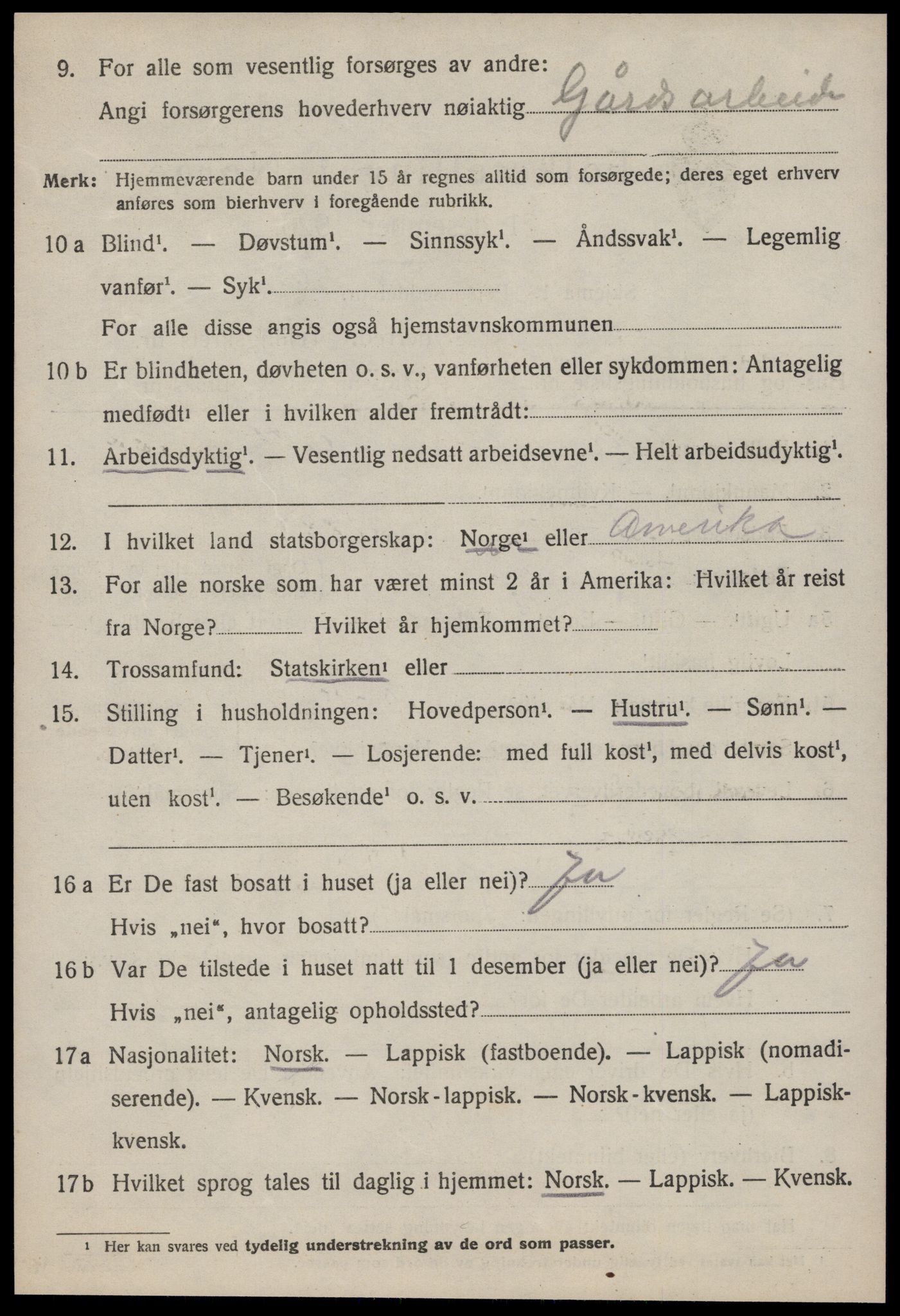 SAT, 1920 census for Meldal, 1920, p. 7414