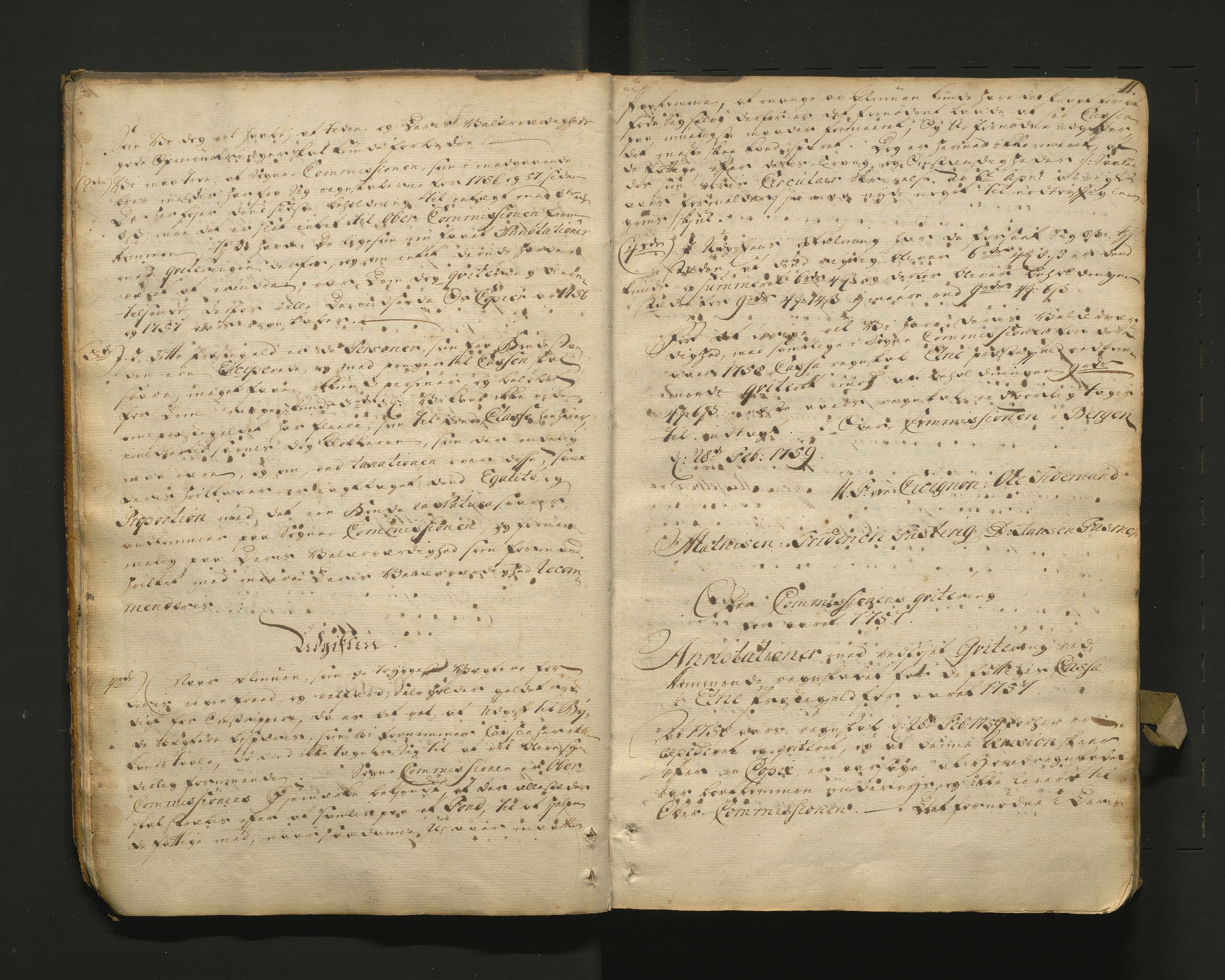 Etne sokneprestembete, AV/SAB-A-75001/J/Jg/L0001: Forhandlingsprotokoll fattigkommisjonen Etne prestegjeld , 1756-1850