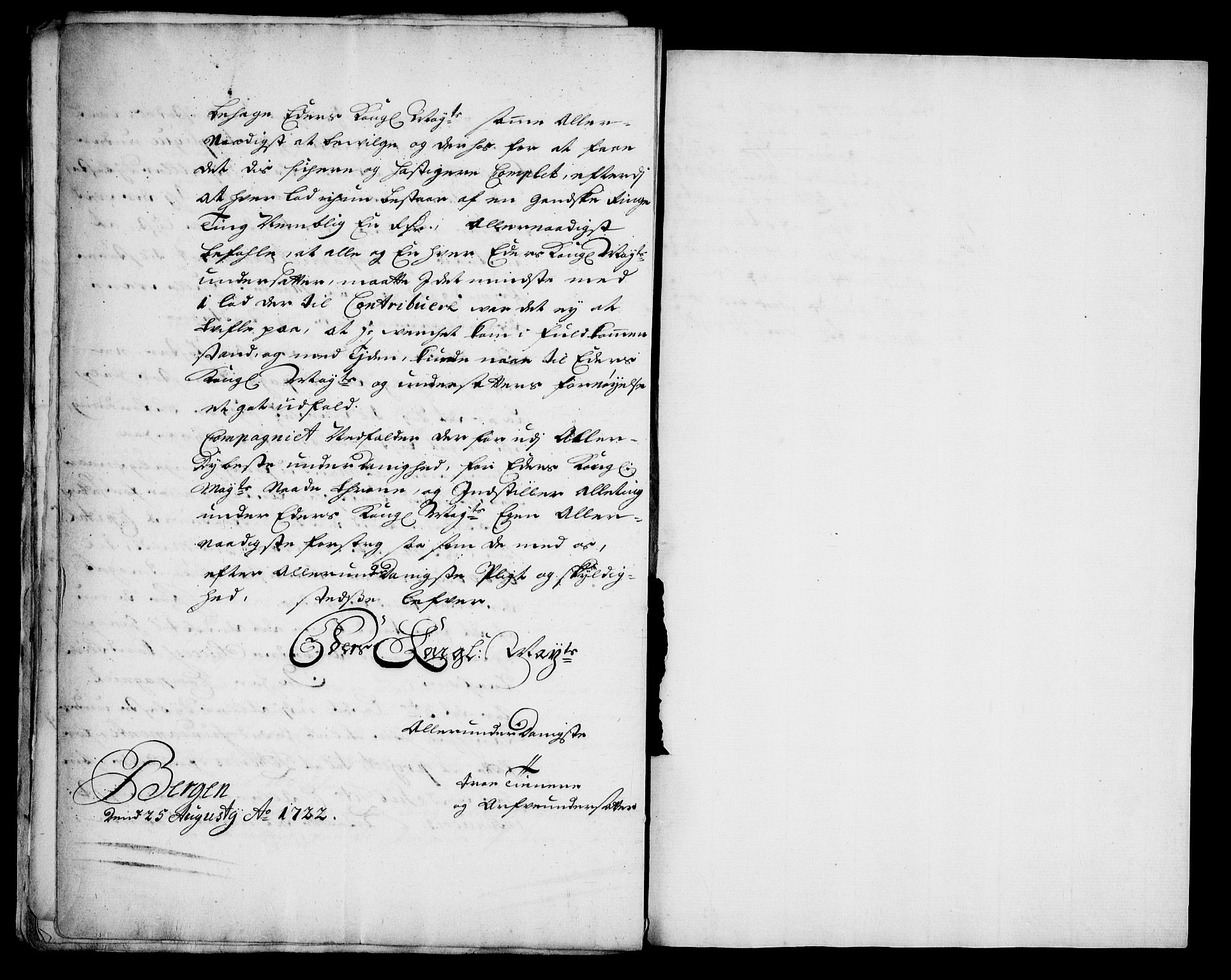 Danske Kanselli, Skapsaker, RA/EA-4061/G/L0017: Tillegg til skapsakene, 1722-1813, p. 66