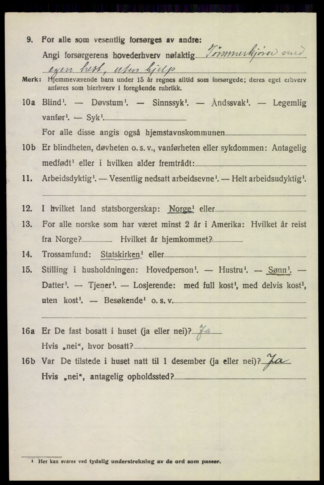 SAH, 1920 census for Grue, 1920, p. 13488