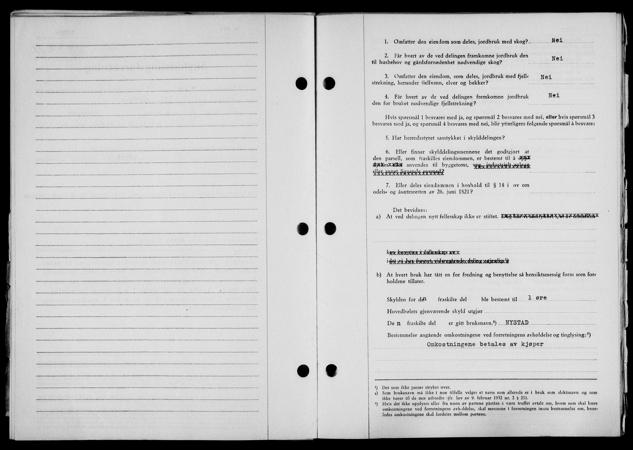 Lofoten sorenskriveri, SAT/A-0017/1/2/2C/L0018a: Mortgage book no. 18a, 1948-1948, Diary no: : 1638/1948