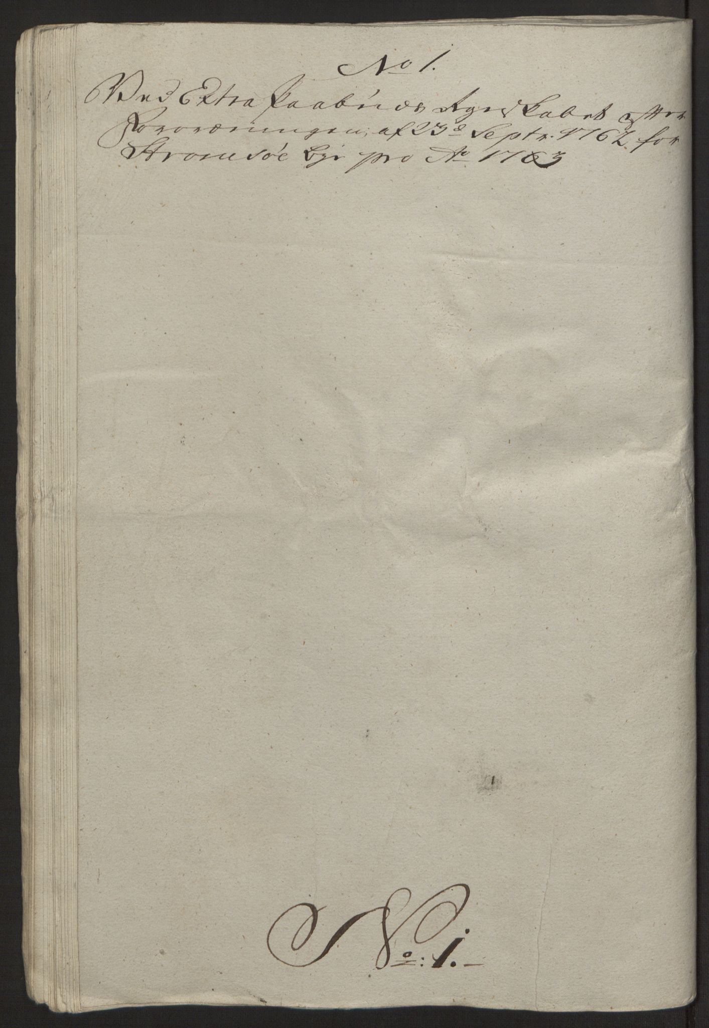 Rentekammeret inntil 1814, Reviderte regnskaper, Byregnskaper, RA/EA-4066/R/Rg/L0144/0001: [G4] Kontribusjonsregnskap / Ekstraskatt, 1762-1767, p. 118