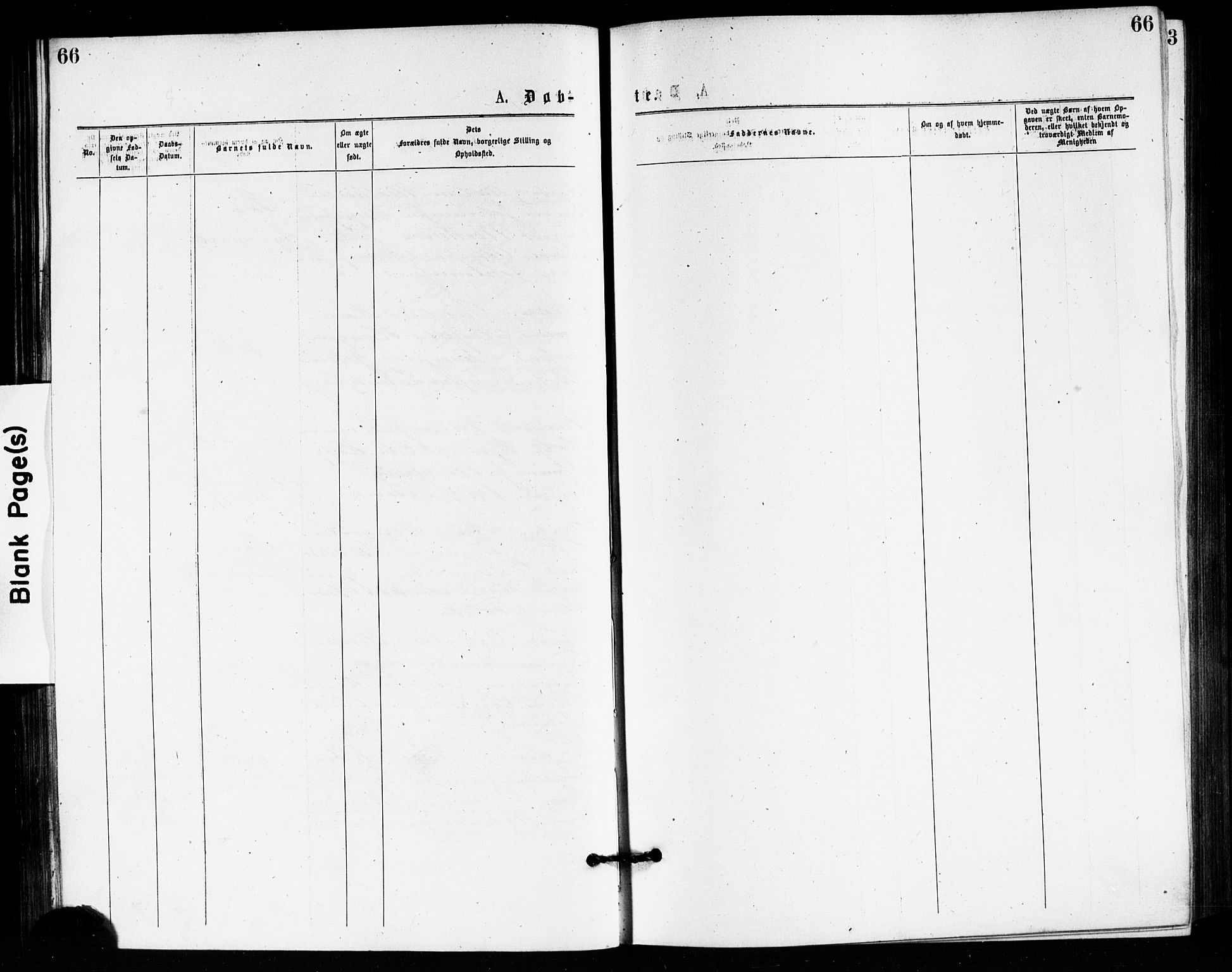 Bragernes kirkebøker, SAKO/A-6/F/Fb/L0005: Parish register (official) no. II 5, 1875-1877, p. 66