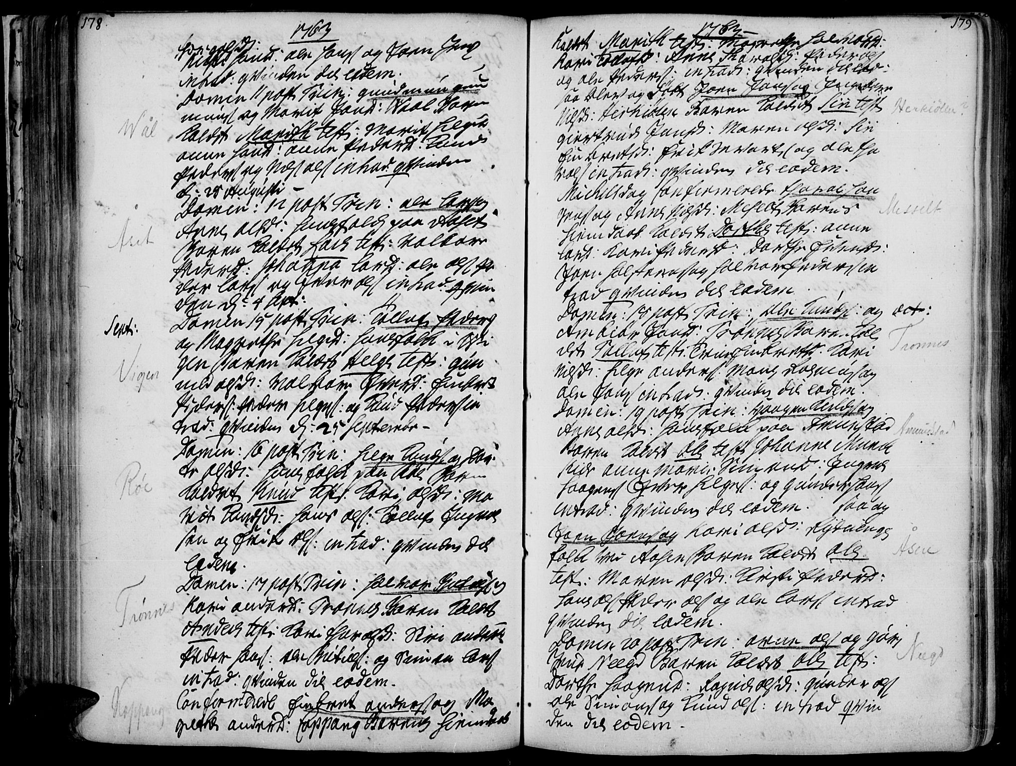 Åmot prestekontor, Hedmark, AV/SAH-PREST-056/H/Ha/Haa/L0002: Parish register (official) no. 2, 1734-1779, p. 178-179