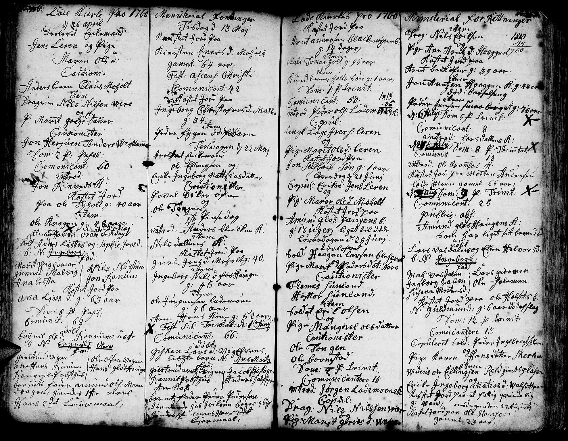 Ministerialprotokoller, klokkerbøker og fødselsregistre - Sør-Trøndelag, SAT/A-1456/606/L0275: Parish register (official) no. 606A01 /1, 1727-1780, p. 356-357