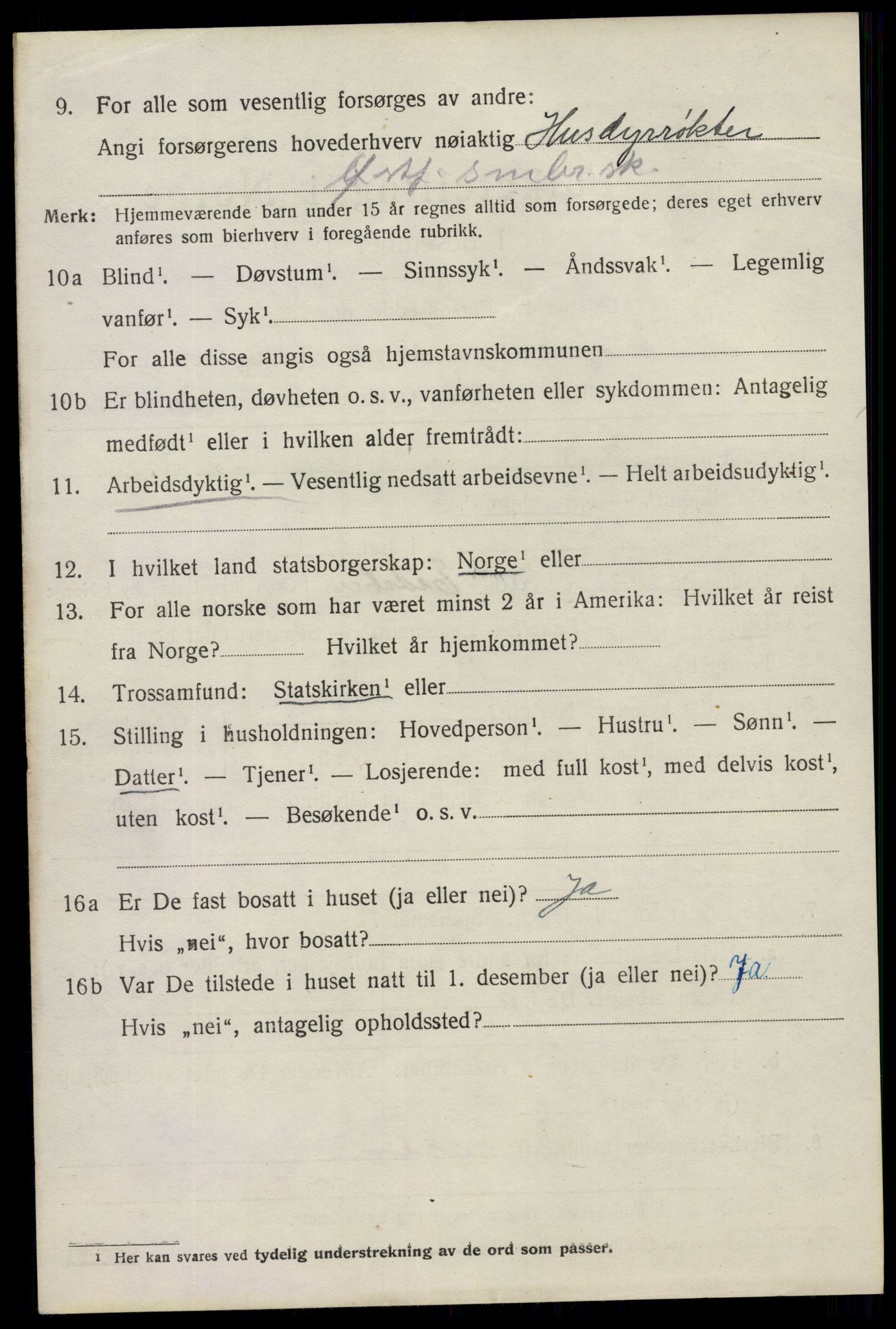 SAO, 1920 census for Eidsberg, 1920, p. 5724