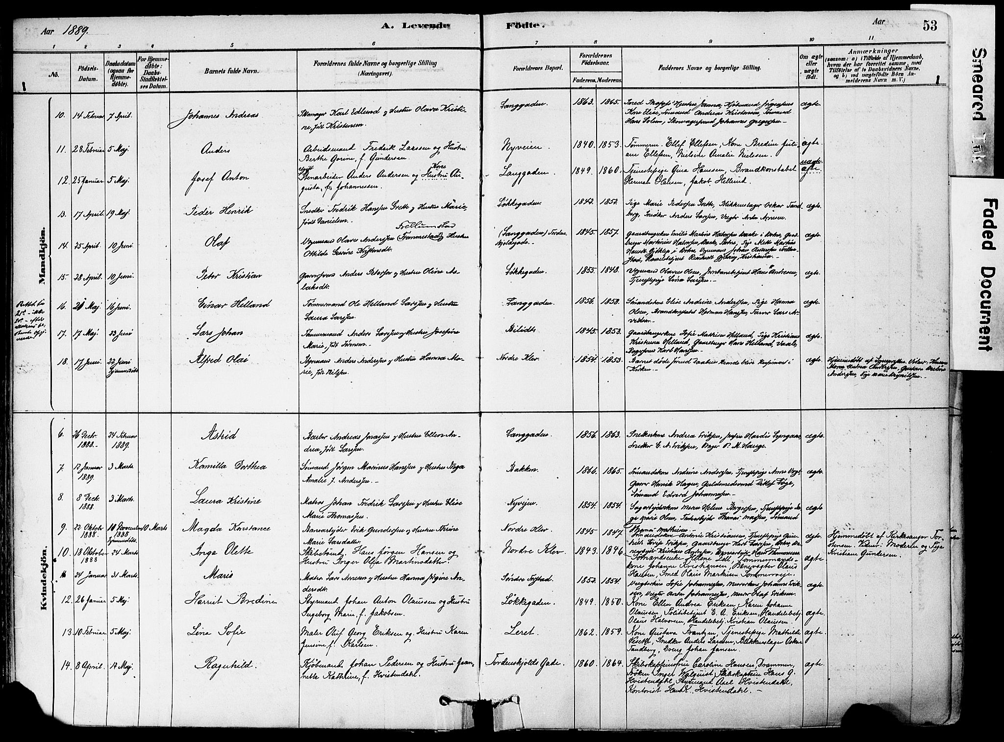 Holmestrand kirkebøker, AV/SAKO-A-346/F/Fa/L0004: Parish register (official) no. 4, 1880-1901, p. 53