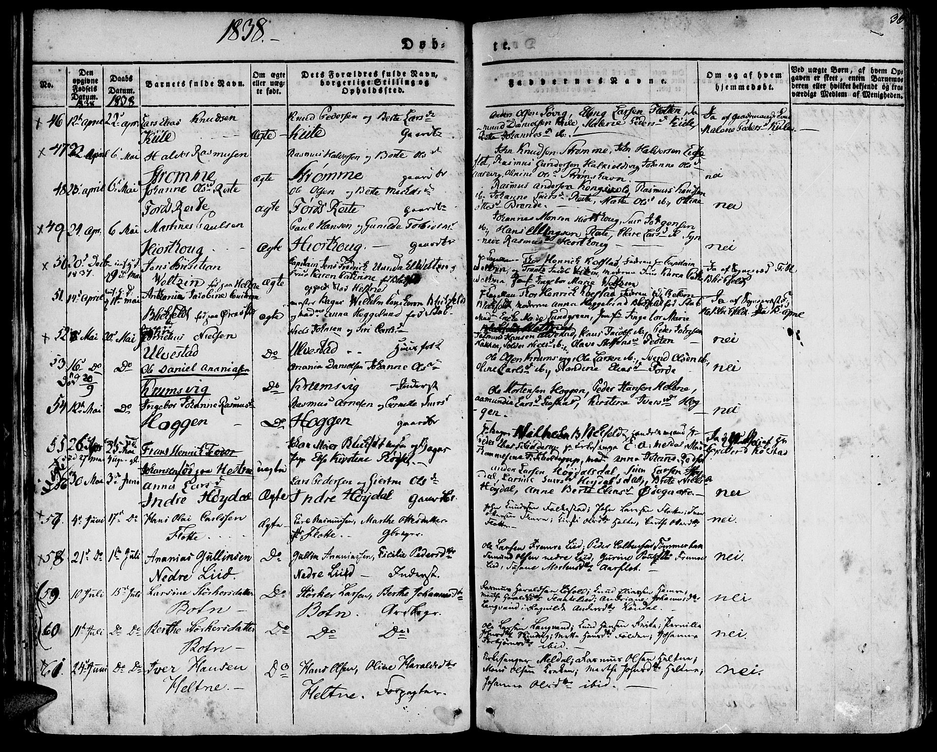 Ministerialprotokoller, klokkerbøker og fødselsregistre - Møre og Romsdal, SAT/A-1454/511/L0139: Parish register (official) no. 511A06, 1831-1850, p. 36