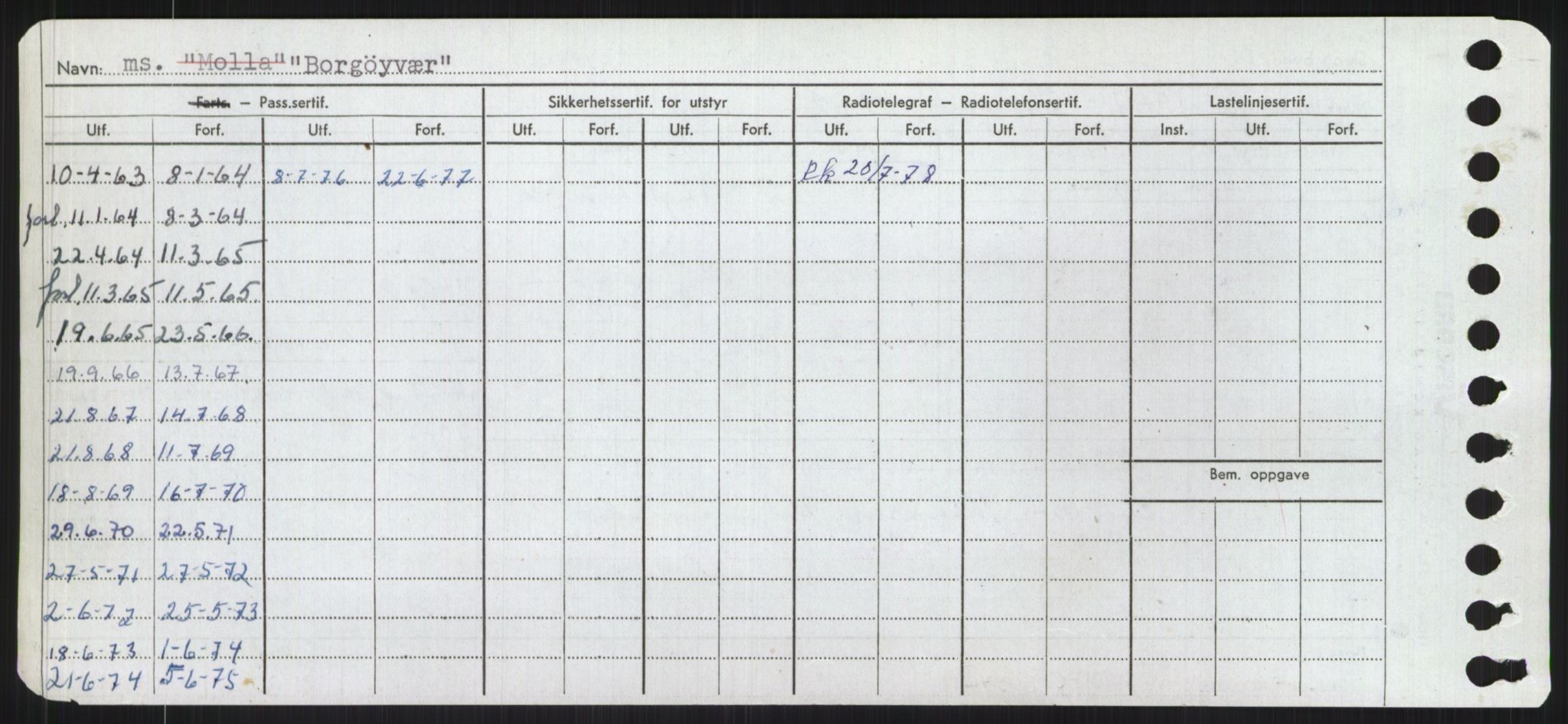 Sjøfartsdirektoratet med forløpere, Skipsmålingen, AV/RA-S-1627/H/Ha/L0001/0002: Fartøy, A-Eig / Fartøy Bjør-Eig, p. 158