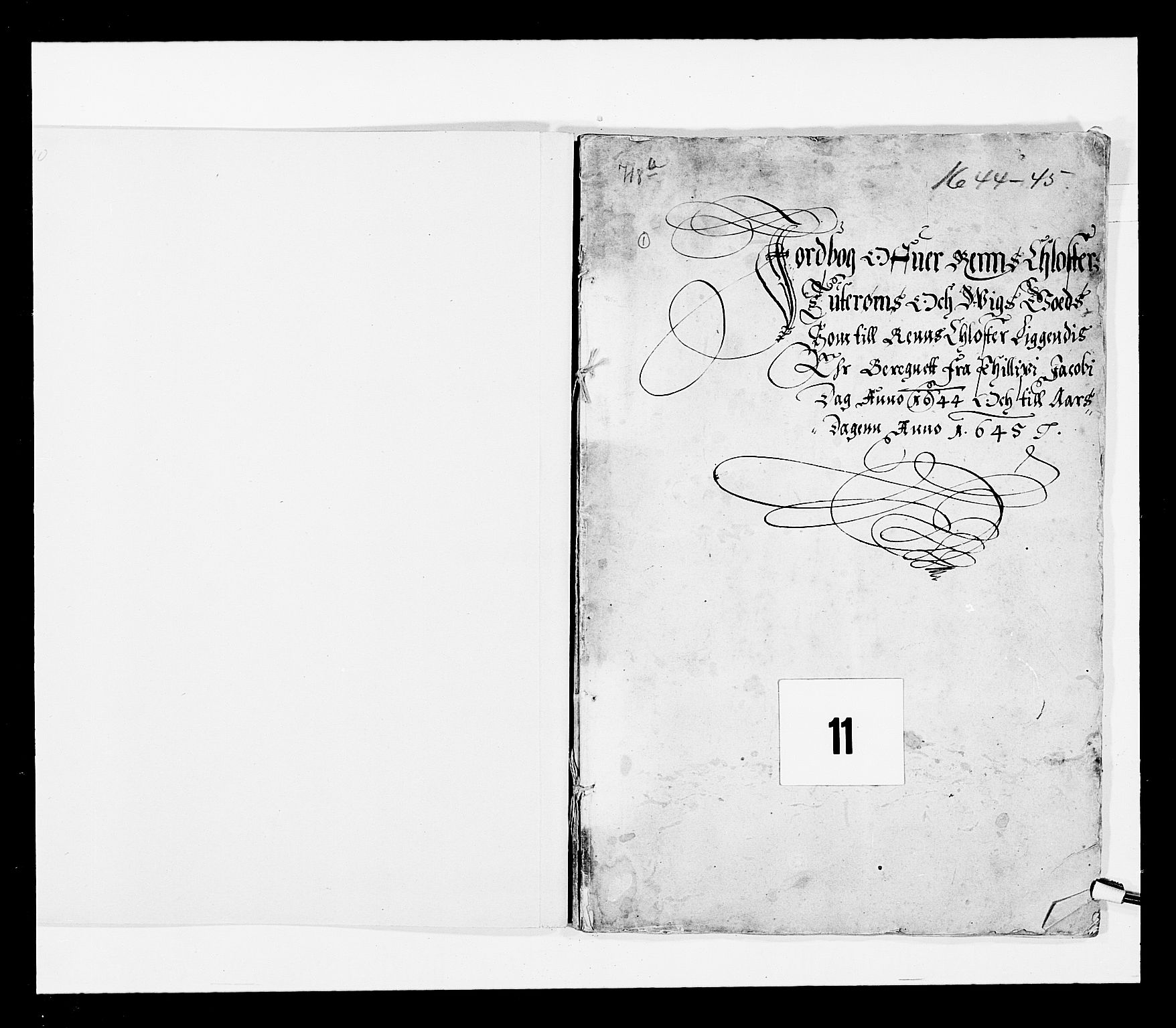 Stattholderembetet 1572-1771, RA/EA-2870/Ek/L0027/0002: Jordebøker 1633-1658: / Tre jordebøker fra Trondheim len, 1644-1645, p. 2