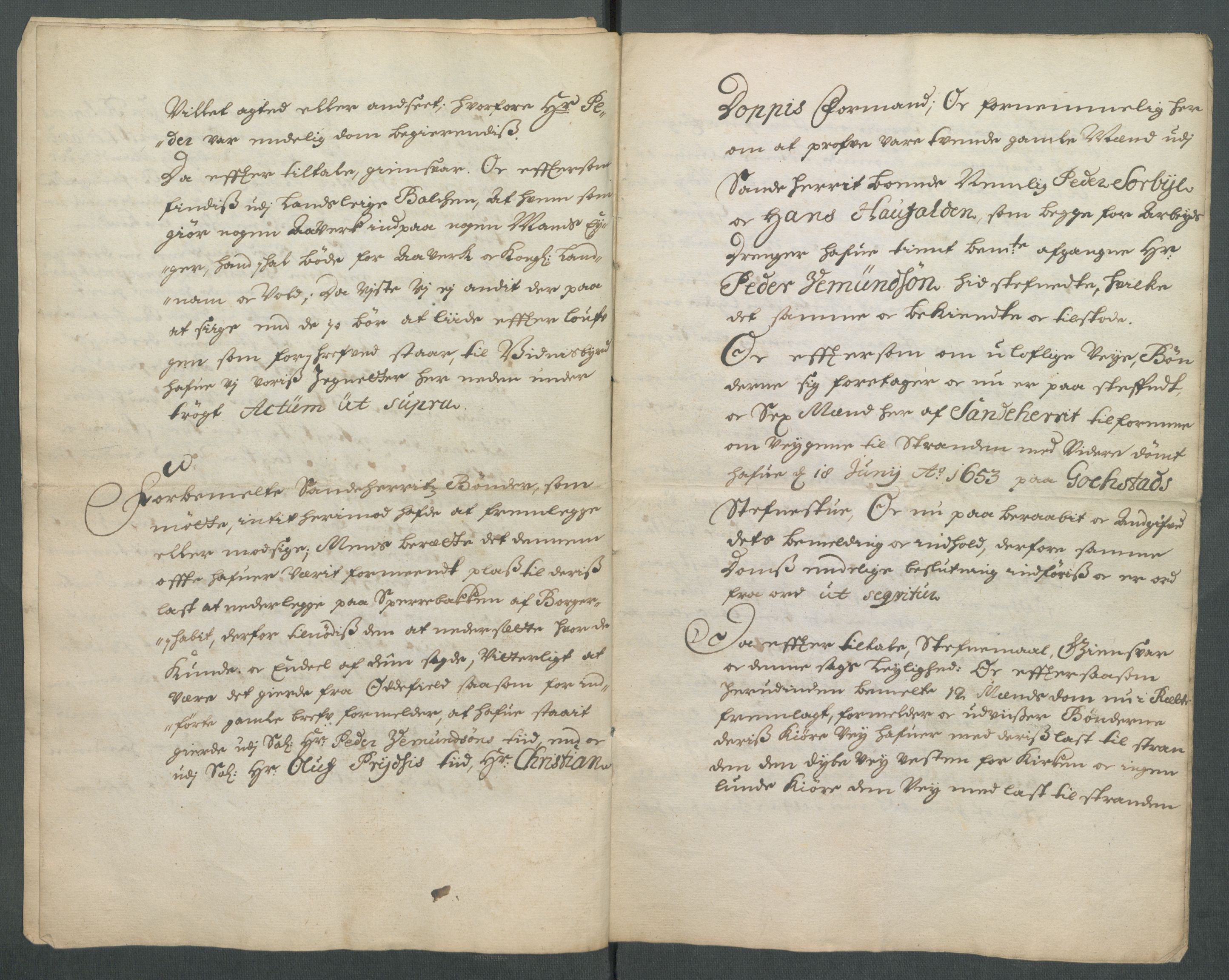 Riksarkivets diplomsamling, AV/RA-EA-5965/F02/L0166: Dokumenter, 1654-1656, p. 61