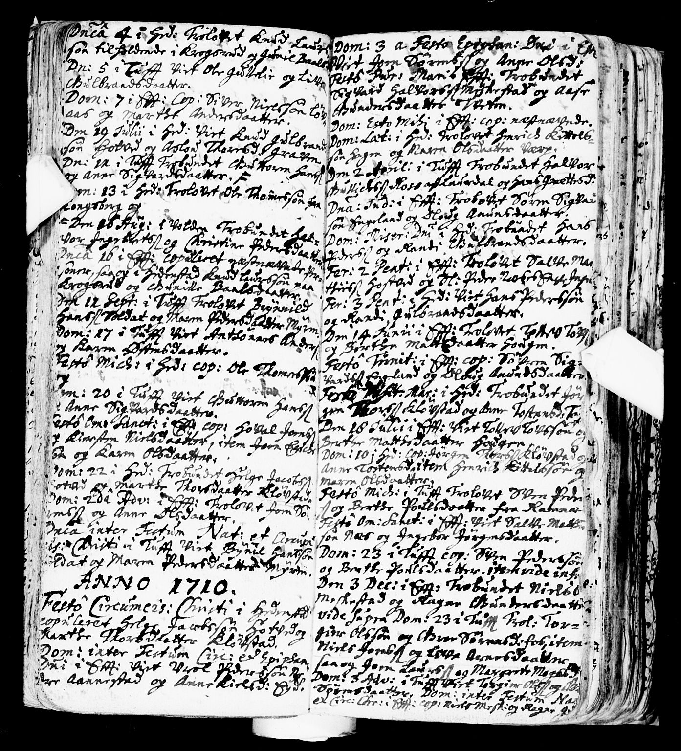 Sandsvær kirkebøker, AV/SAKO-A-244/F/Fa/L0001: Parish register (official) no. I 1, 1665-1725, p. 127