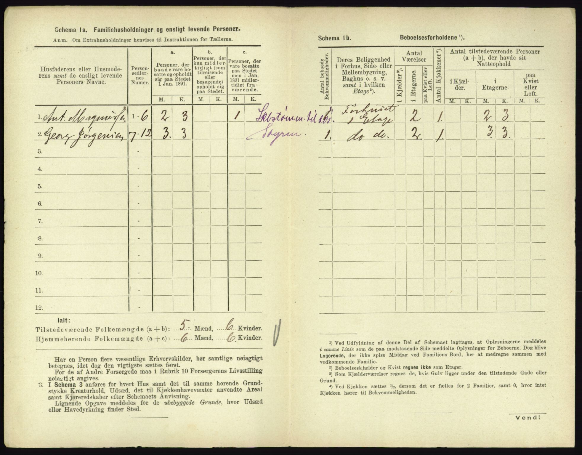 RA, 1891 census for 0705 Tønsberg, 1891, p. 1105