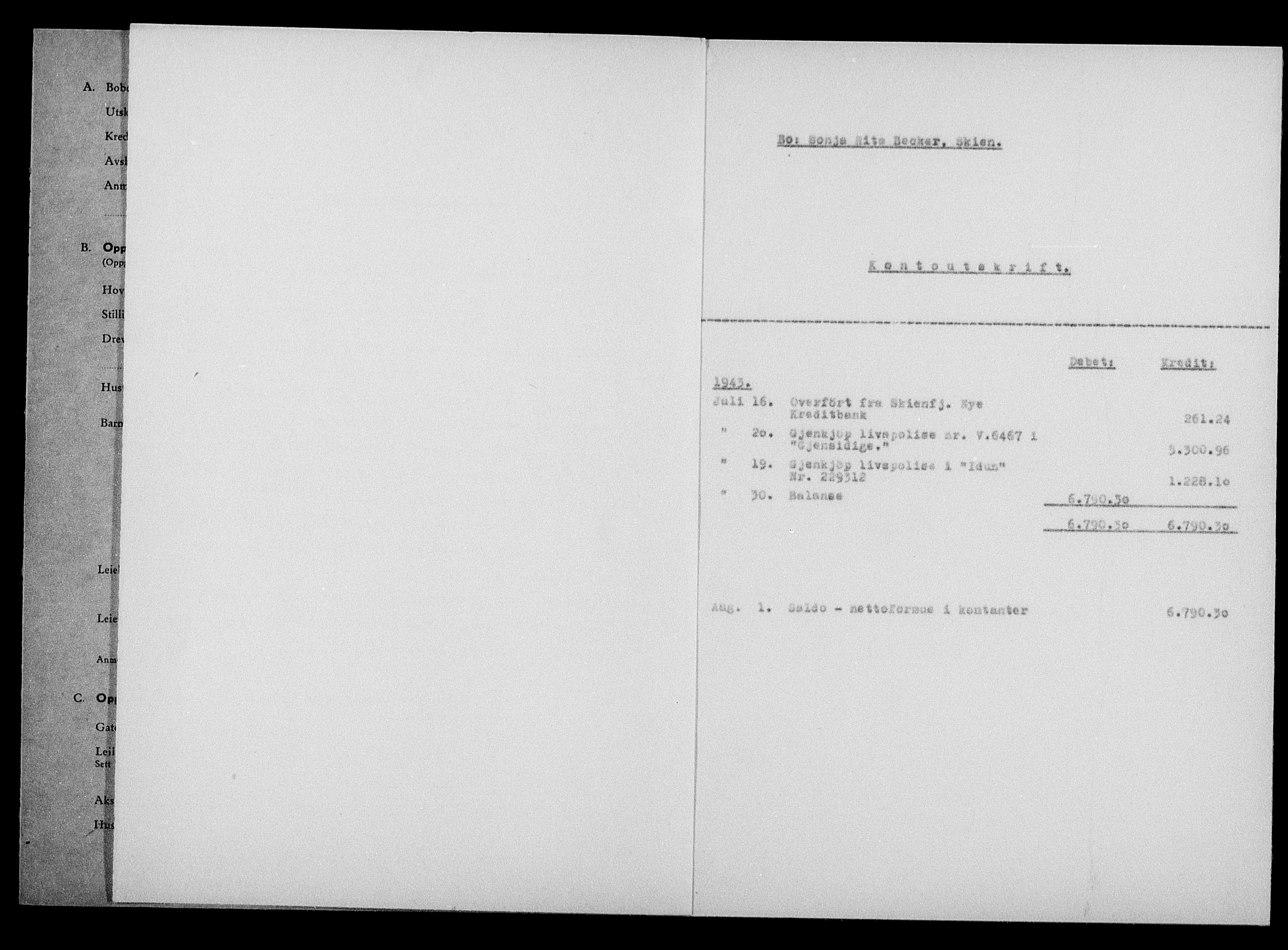 Justisdepartementet, Tilbakeføringskontoret for inndratte formuer, AV/RA-S-1564/H/Hc/Hcd/L0991: --, 1945-1947, p. 39