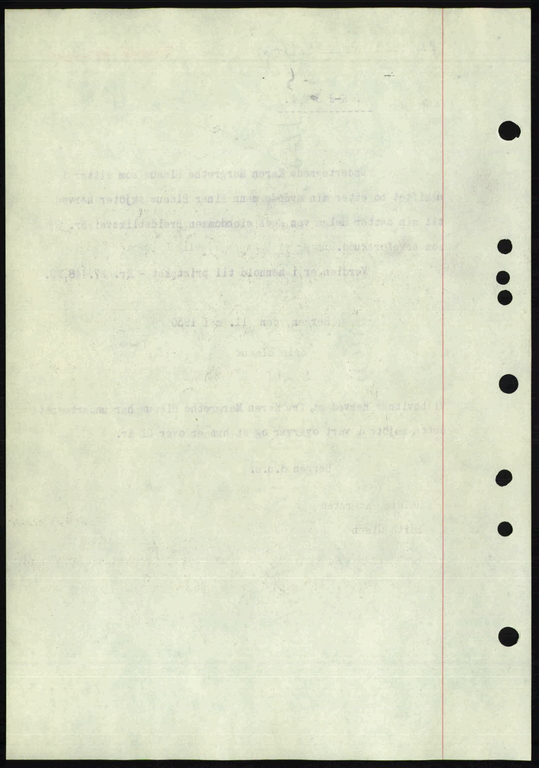 Byfogd og Byskriver i Bergen, AV/SAB-A-3401/03/03Bc/L0033: Mortgage book no. A26-27, 1950-1950, Diary no: : 4938/1950