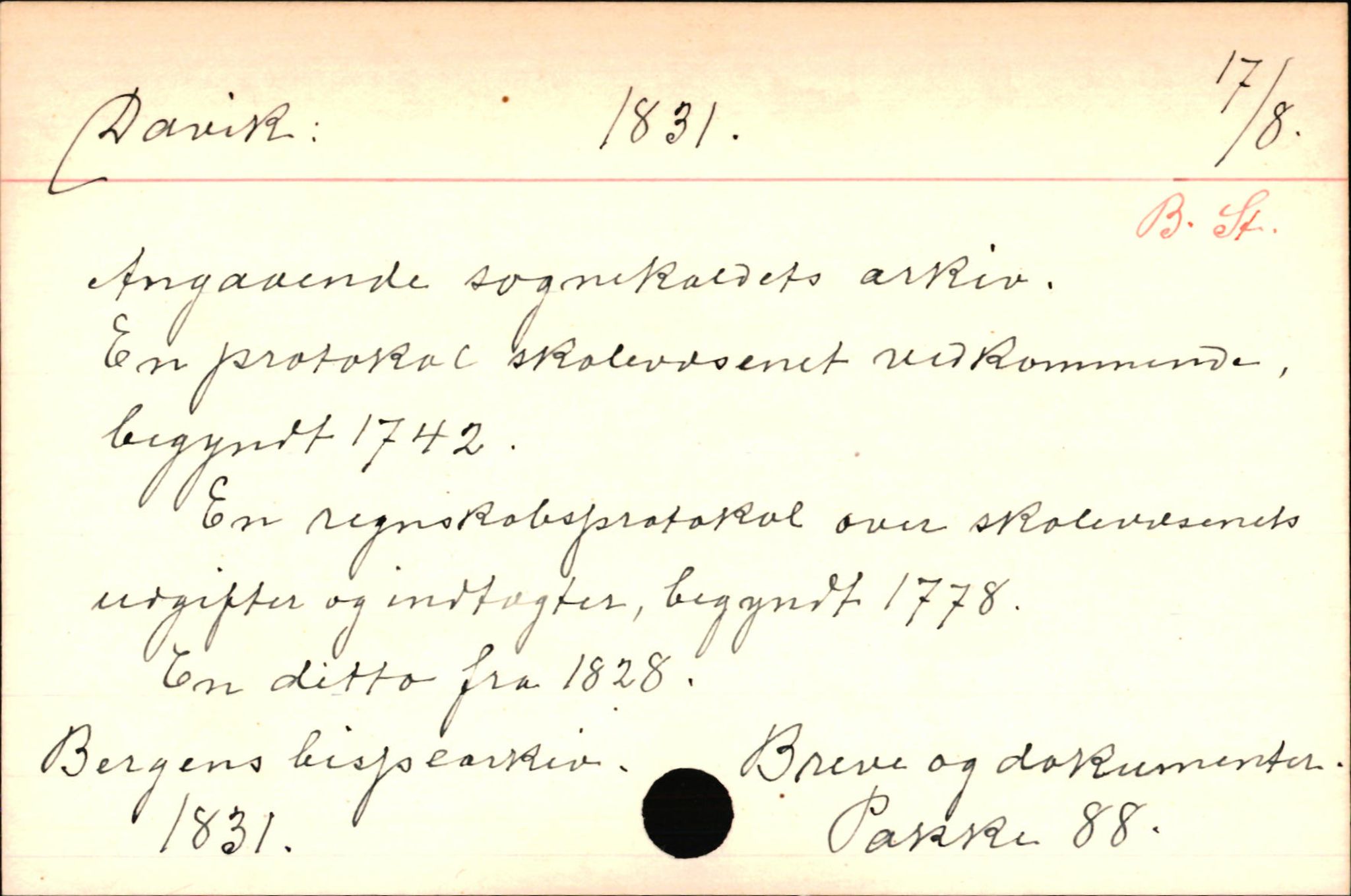 Haugen, Johannes - lærer, AV/SAB-SAB/PA-0036/01/L0001: Om klokkere og lærere, 1521-1904, p. 9687