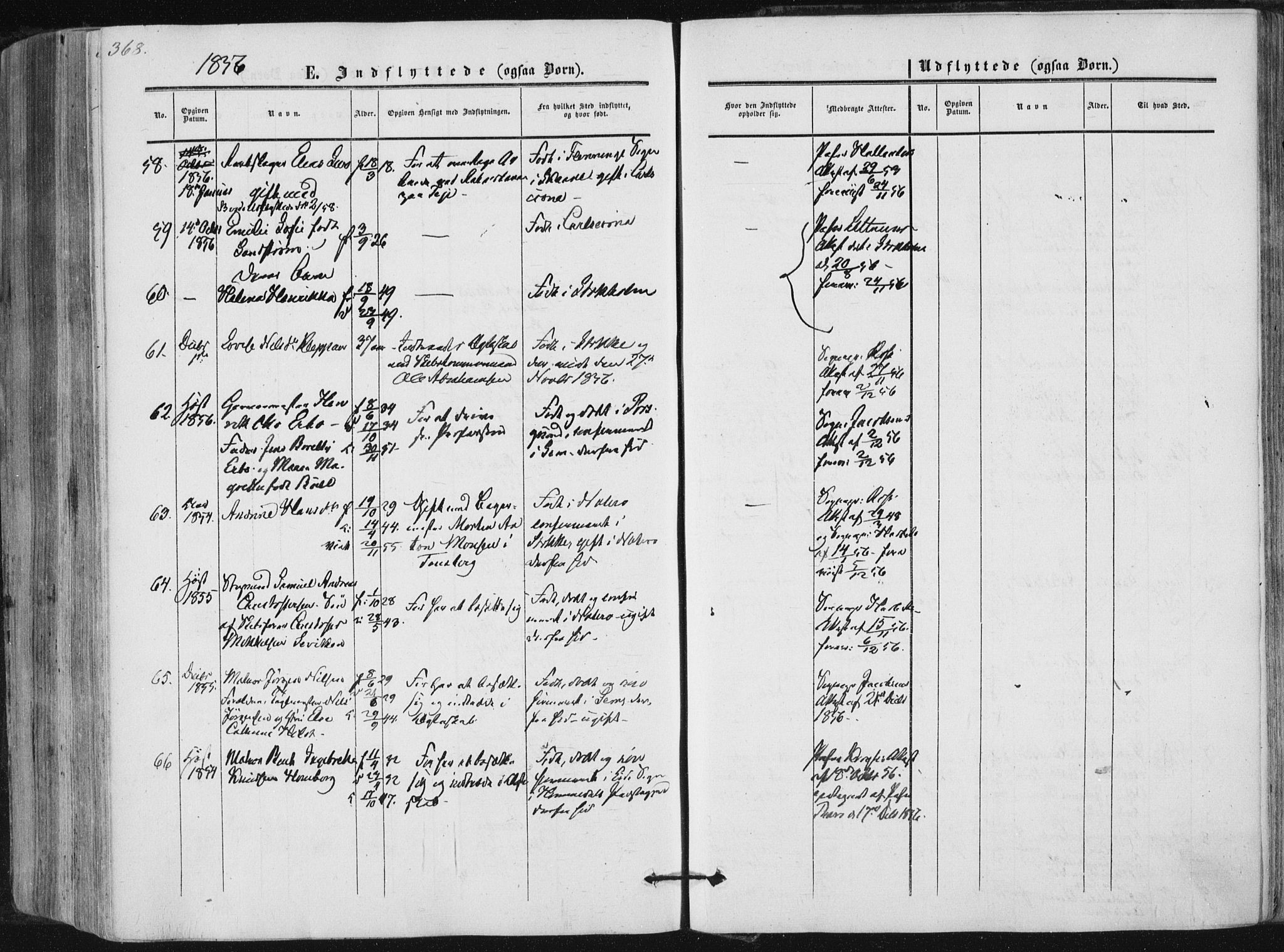 Tønsberg kirkebøker, AV/SAKO-A-330/F/Fa/L0008: Parish register (official) no. I 8, 1855-1864, p. 368