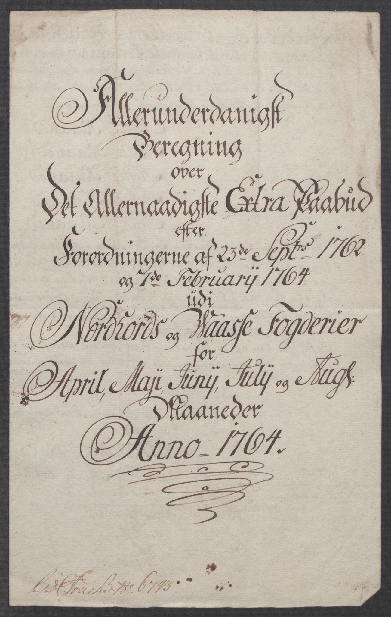 Rentekammeret inntil 1814, Reviderte regnskaper, Fogderegnskap, AV/RA-EA-4092/R51/L3303: Ekstraskatten Nordhordland og Voss, 1762-1772, p. 82