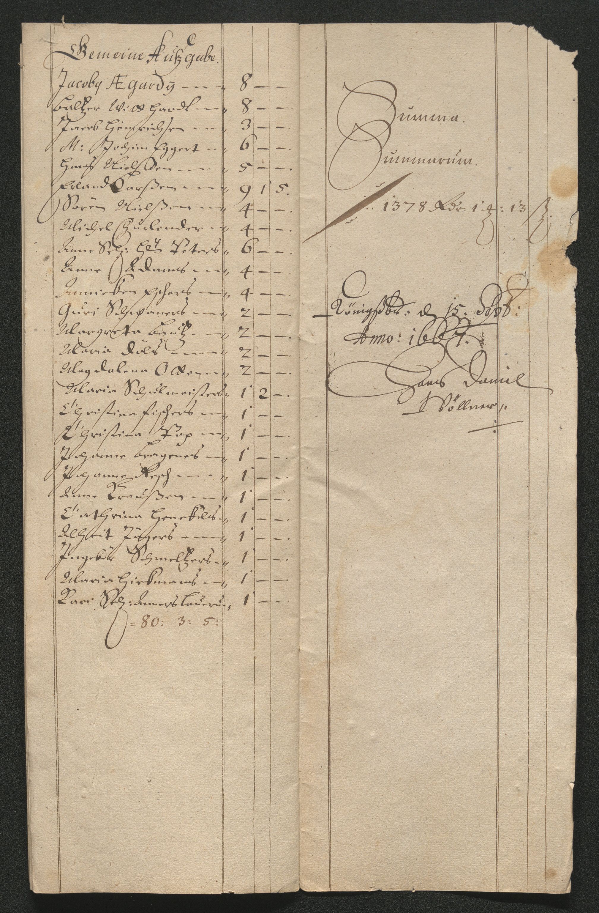 Kongsberg Sølvverk 1623-1816, SAKO/EA-3135/001/D/Dc/Dcd/L0040: Utgiftsregnskap for gruver m.m., 1667, p. 124