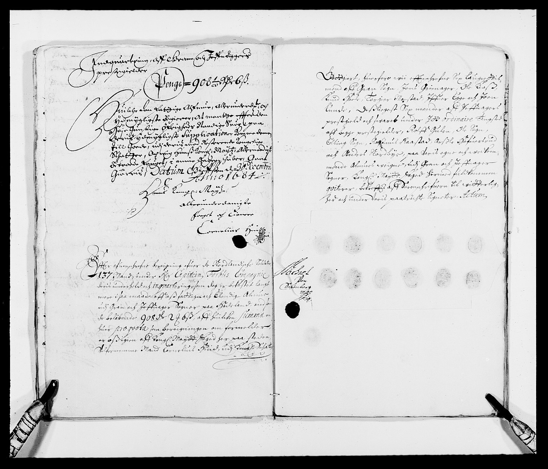 Rentekammeret inntil 1814, Reviderte regnskaper, Fogderegnskap, RA/EA-4092/R18/L1283: Fogderegnskap Hadeland, Toten og Valdres, 1684, p. 360