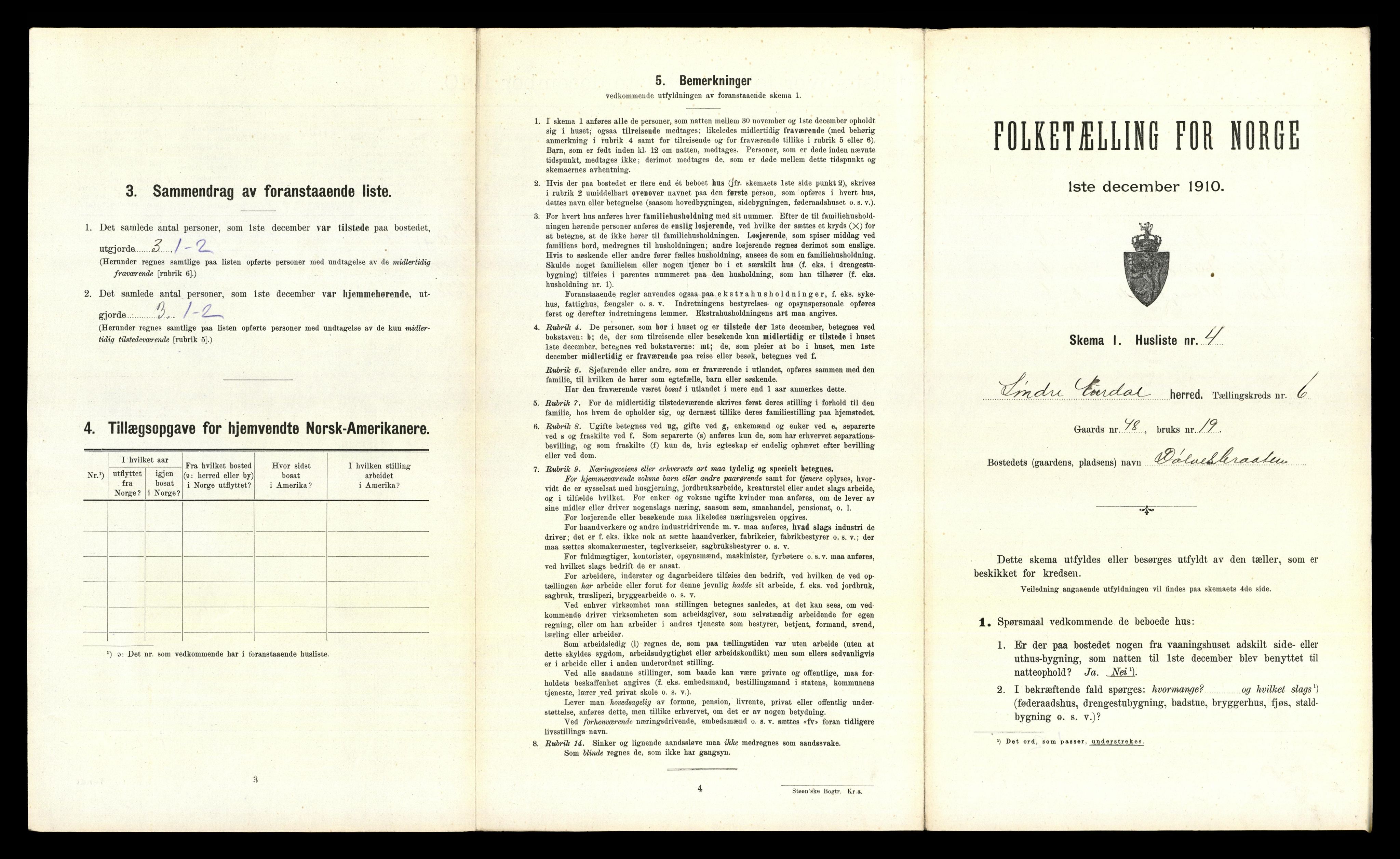 RA, 1910 census for Sør-Aurdal, 1910, p. 675