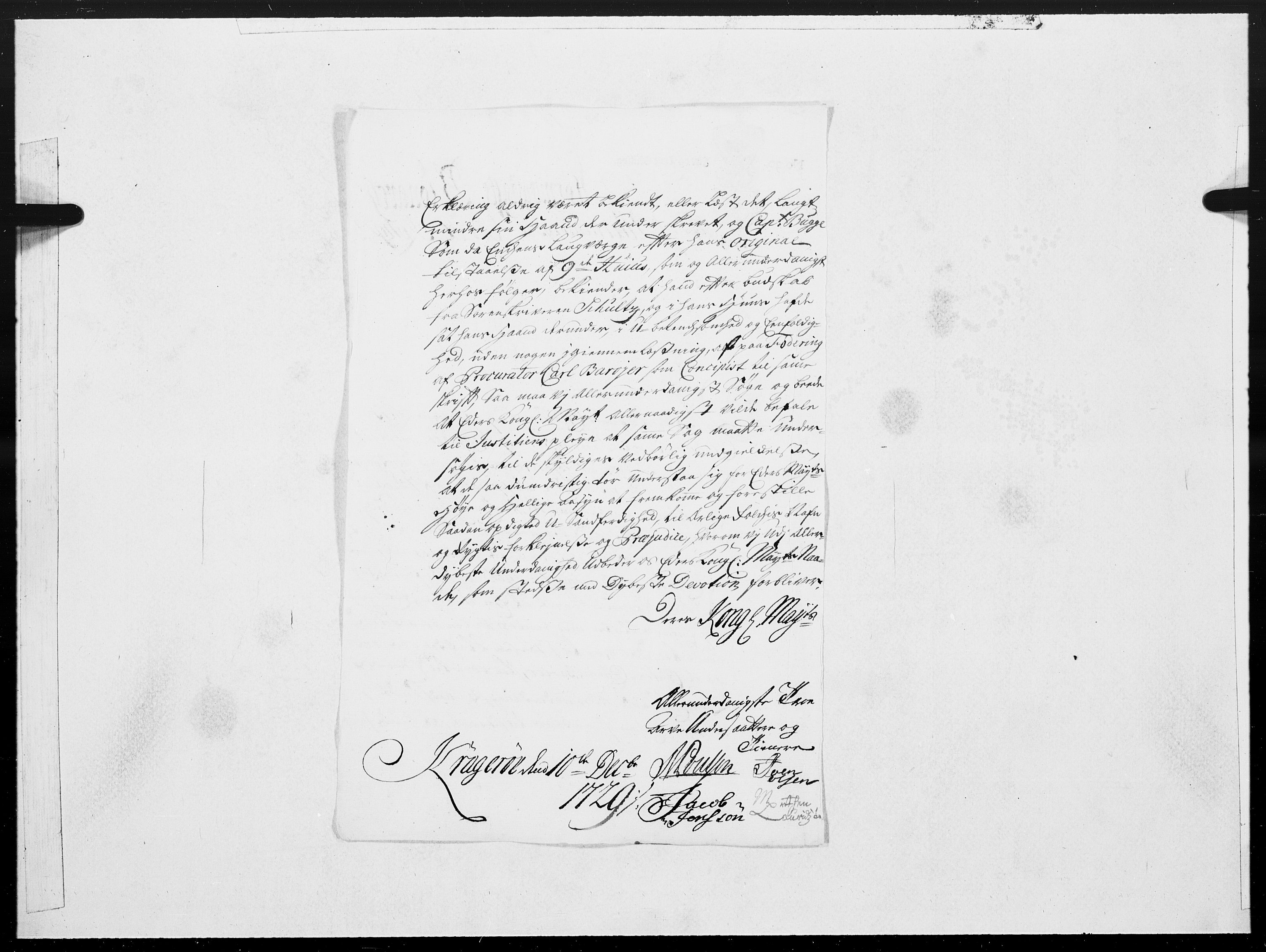 Danske Kanselli 1572-1799, AV/RA-EA-3023/F/Fc/Fcc/Fcca/L0106: Norske innlegg 1572-1799, 1730, p. 9