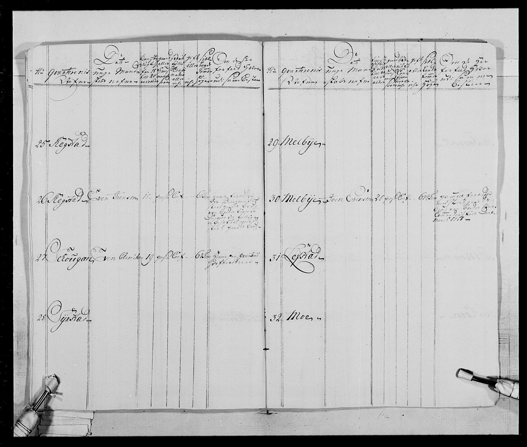 Generalitets- og kommissariatskollegiet, Det kongelige norske kommissariatskollegium, AV/RA-EA-5420/E/Eh/L0019: Nordafjelske dragonregiment, 1761-1769, p. 24