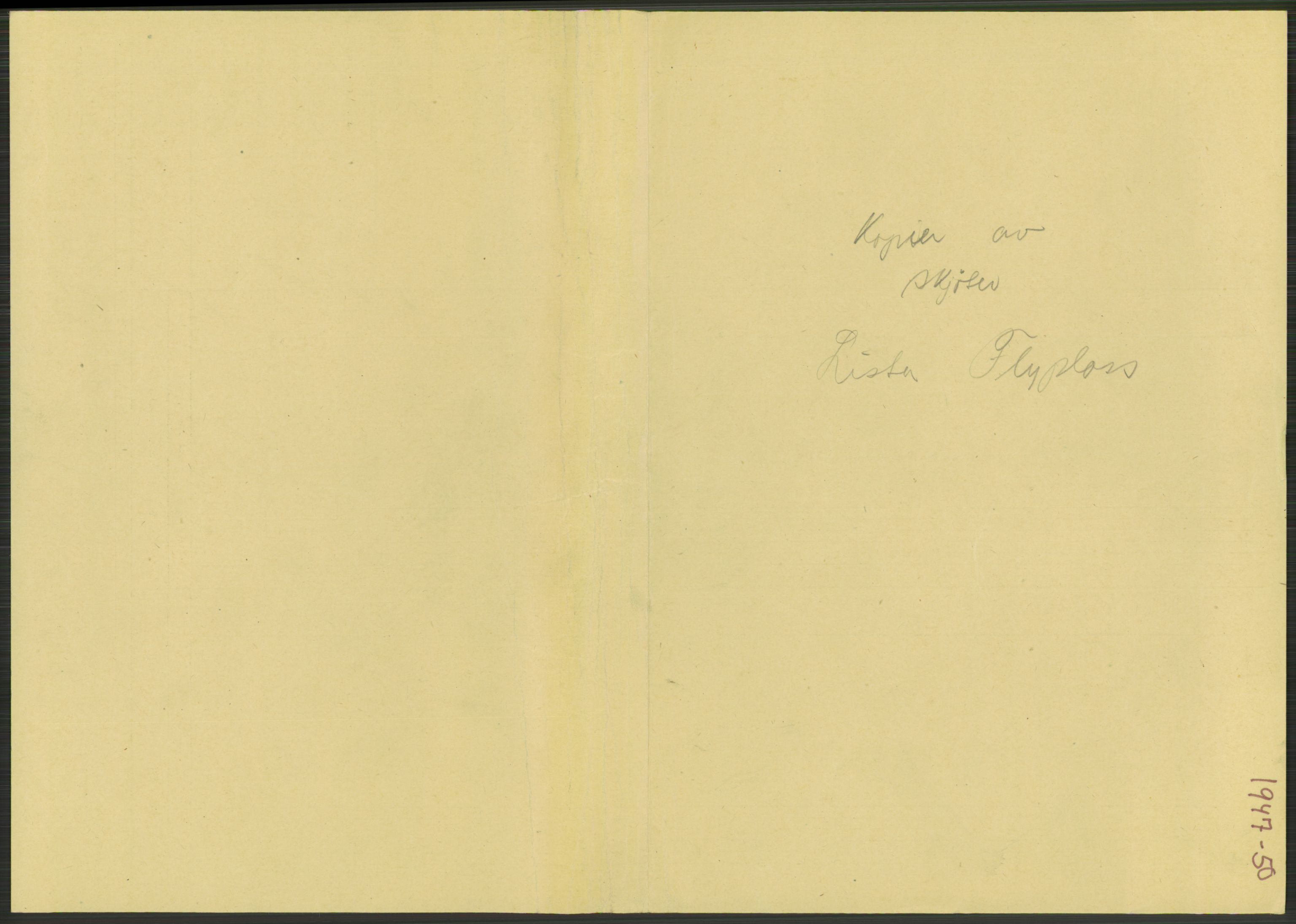 Forsvarsdepartementet, 10. kontor / Oppgjørskontoret, AV/RA-RAFA-1225/D/Db/L0182: Lista oppgjørskontor, 1942-1950, p. 1