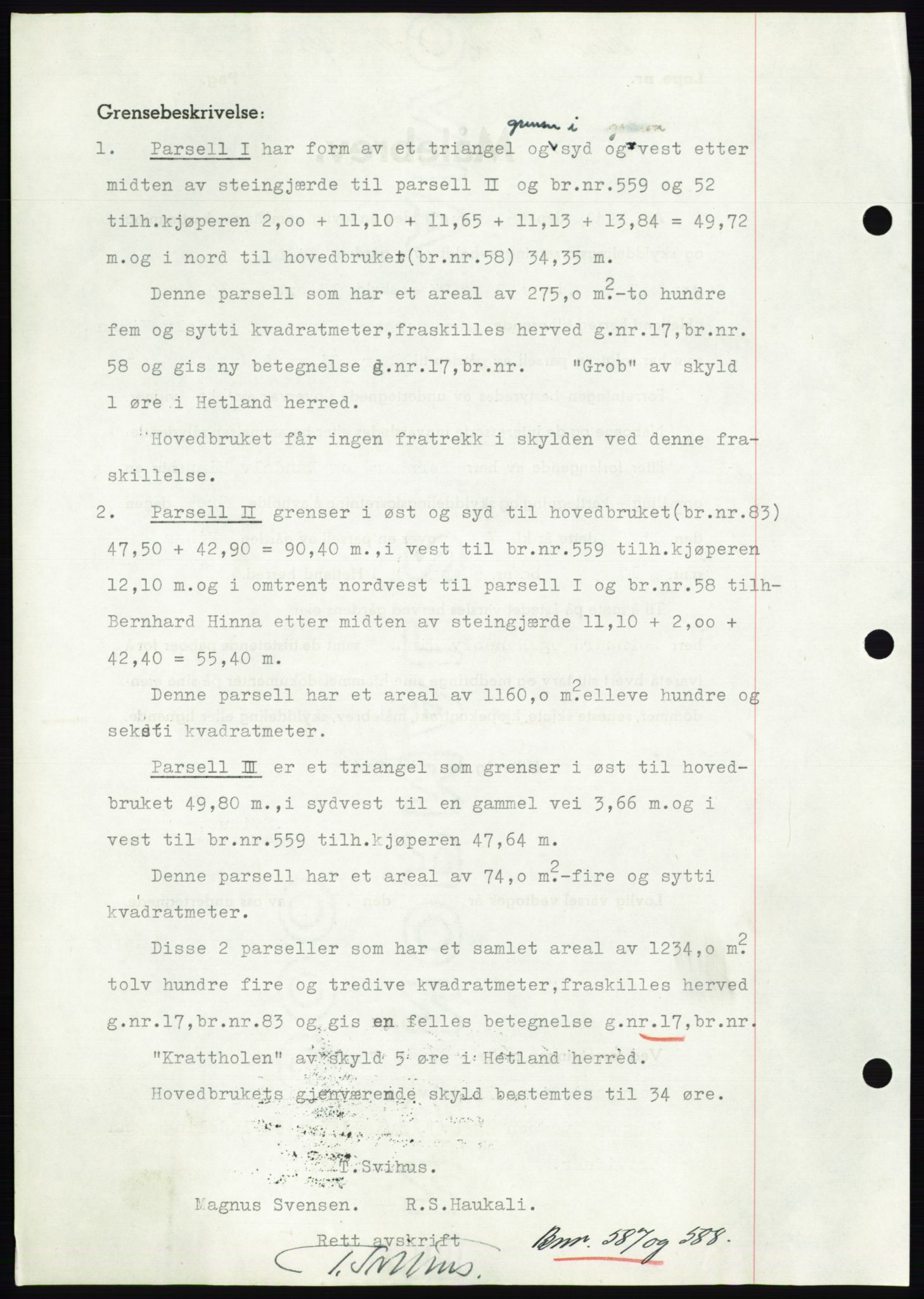 Jæren sorenskriveri, SAST/A-100310/03/G/Gba/L0081: Mortgage book, 1941-1941, Diary no: : 3510/1941