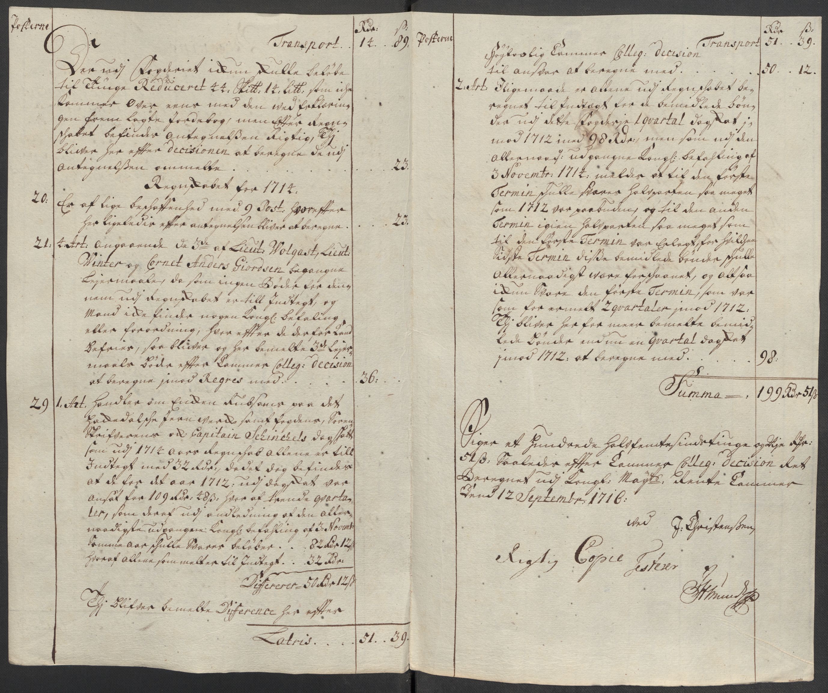 Rentekammeret inntil 1814, Reviderte regnskaper, Fogderegnskap, AV/RA-EA-4092/R11/L0598: Fogderegnskap Nedre Romerike, 1716, p. 198